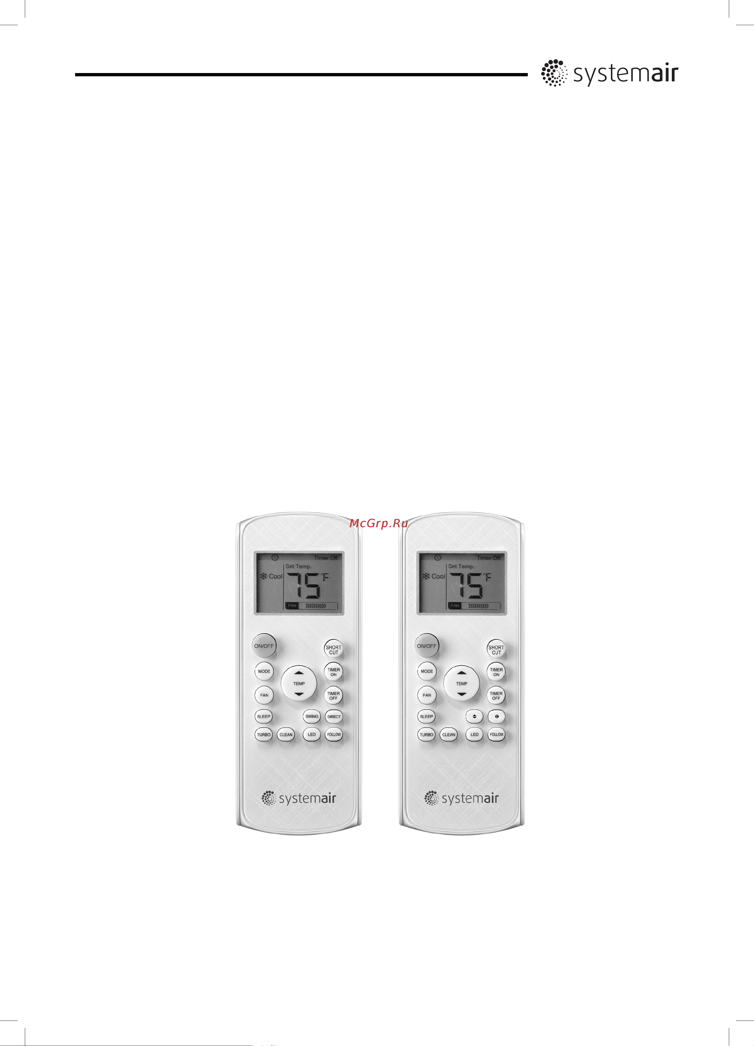 Systemair RH015000043 Инструкция к товару онлайн