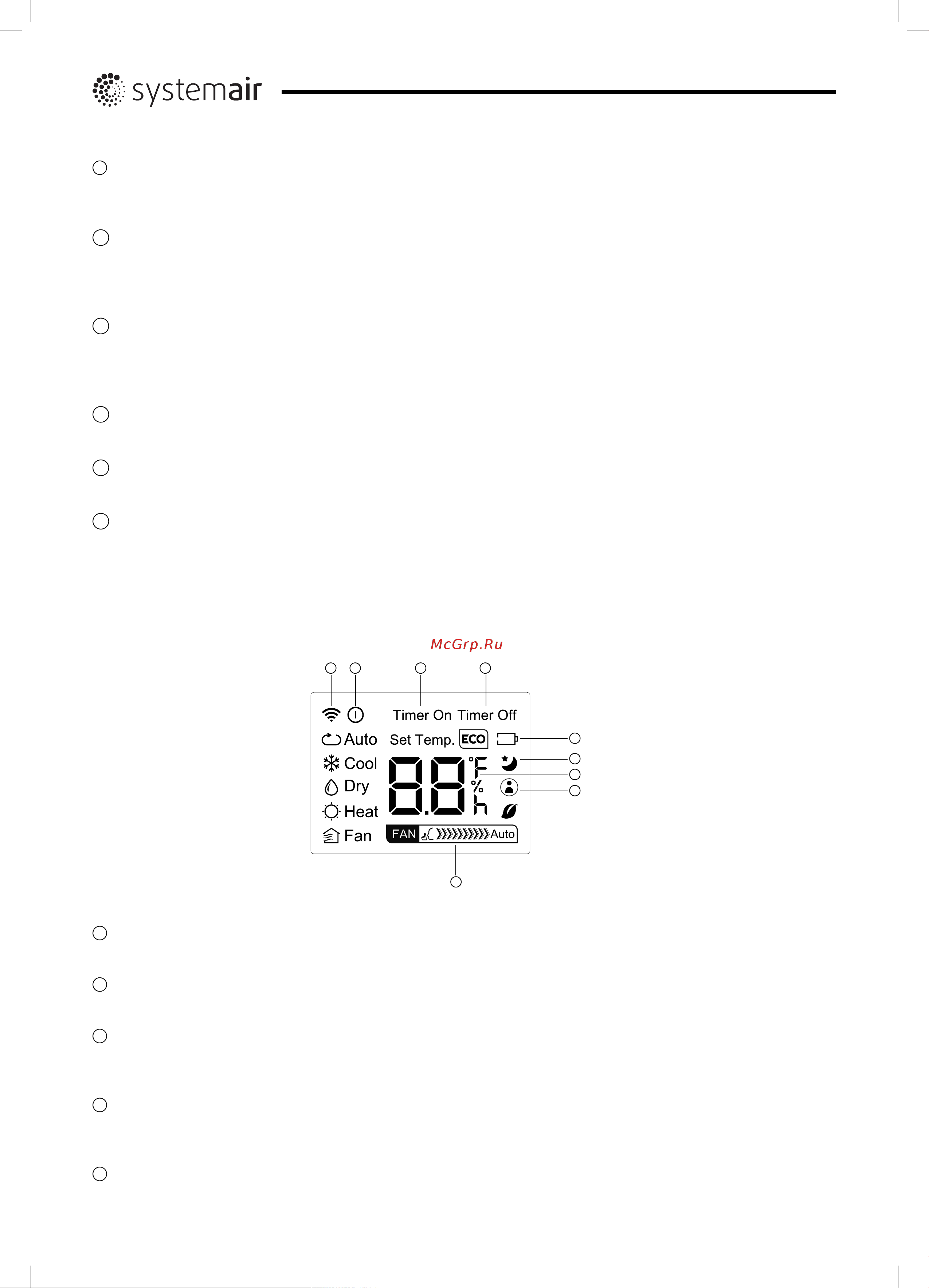 Systemair RH015000043 Инструкция к товару онлайн [4/8] 836497
