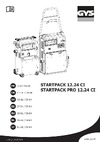 Gys STARTPACK PRO 12.24 CI 028920 Инструкция по эксплуатации