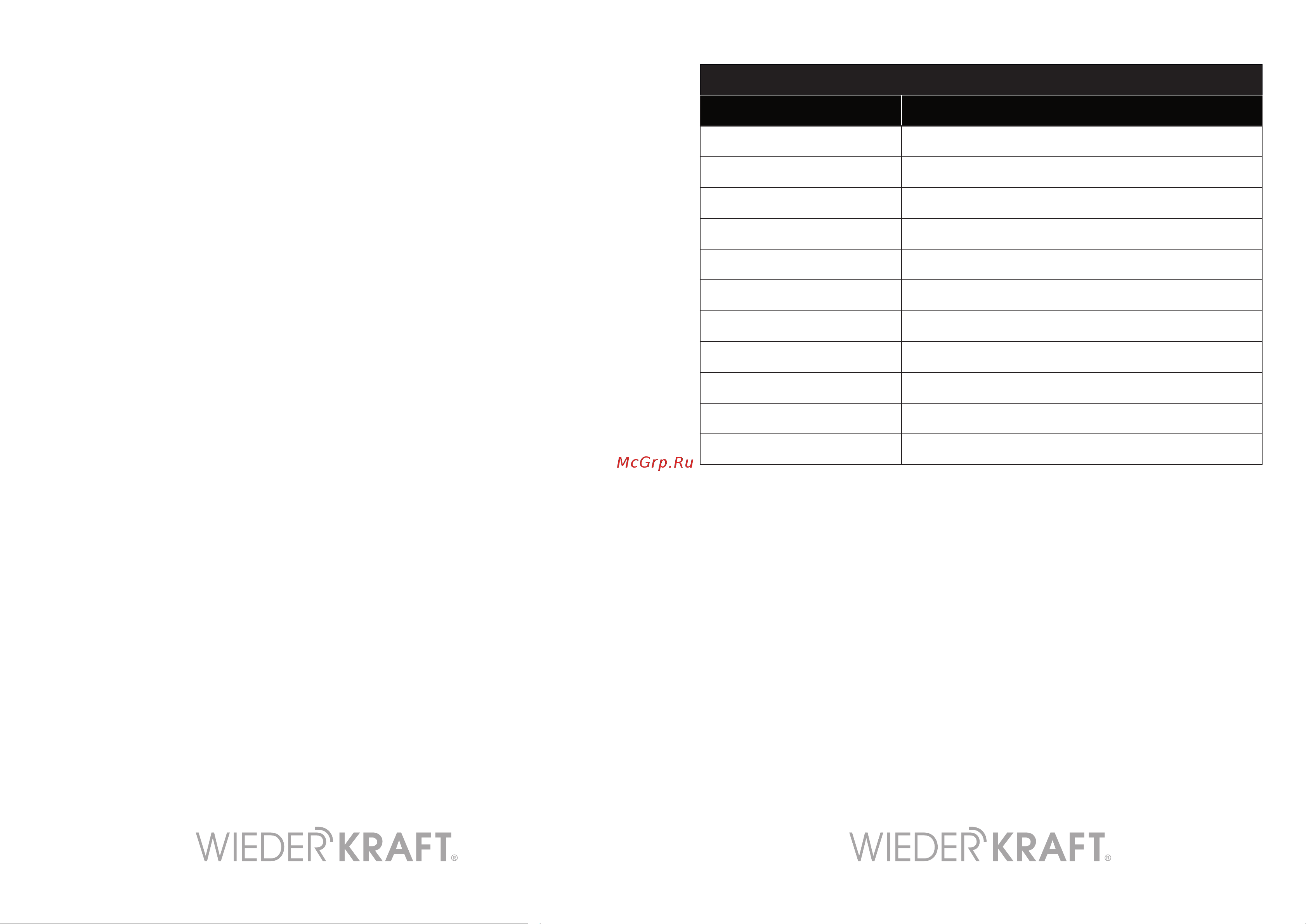 Wiederkraft 12/24 В, 800 А WDK-Start800 Инструкция онлайн [3/4] 836924