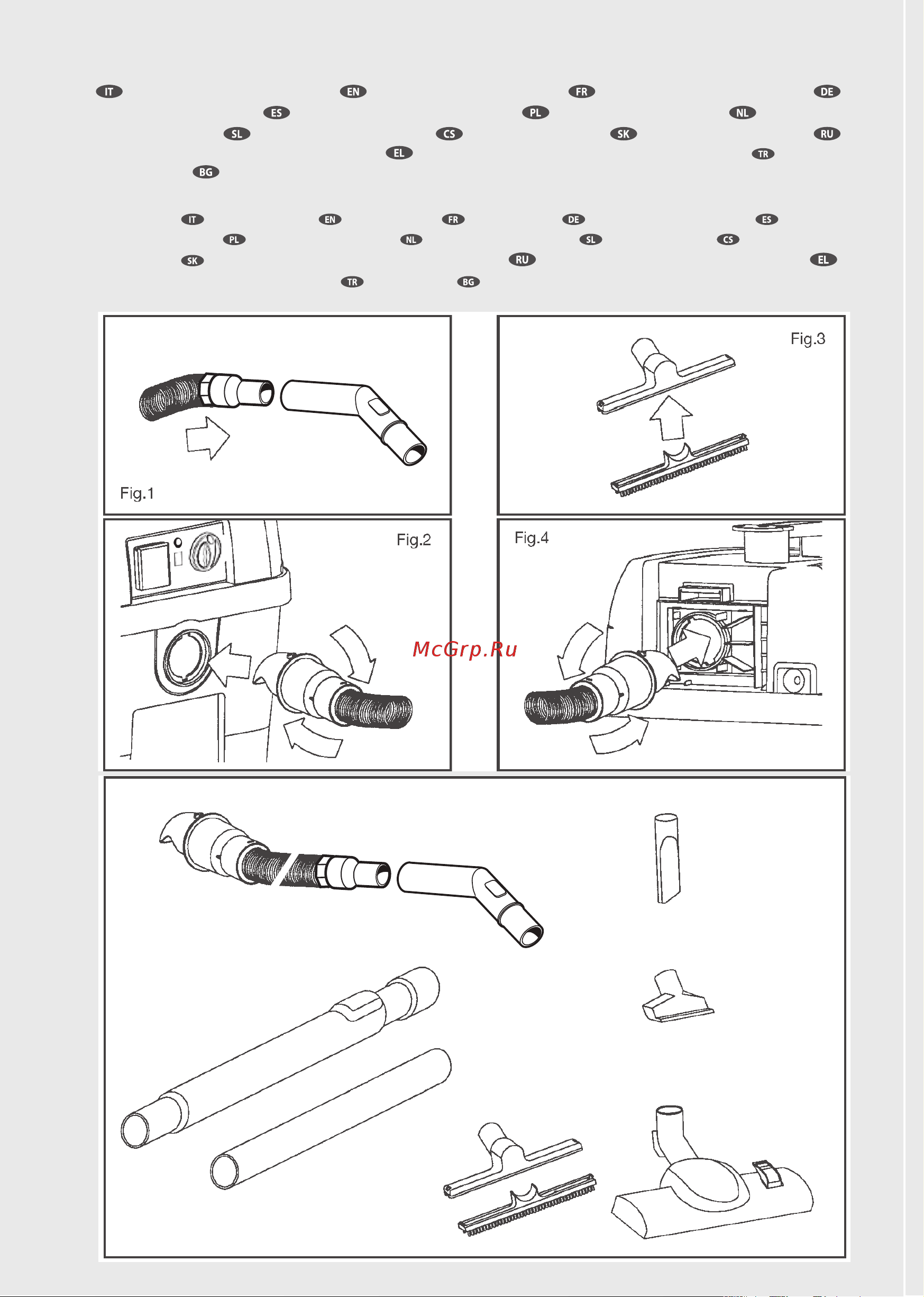 LAVOR PRO Whisper V8 8.214.0601 Инструкция онлайн [2/84] 837005