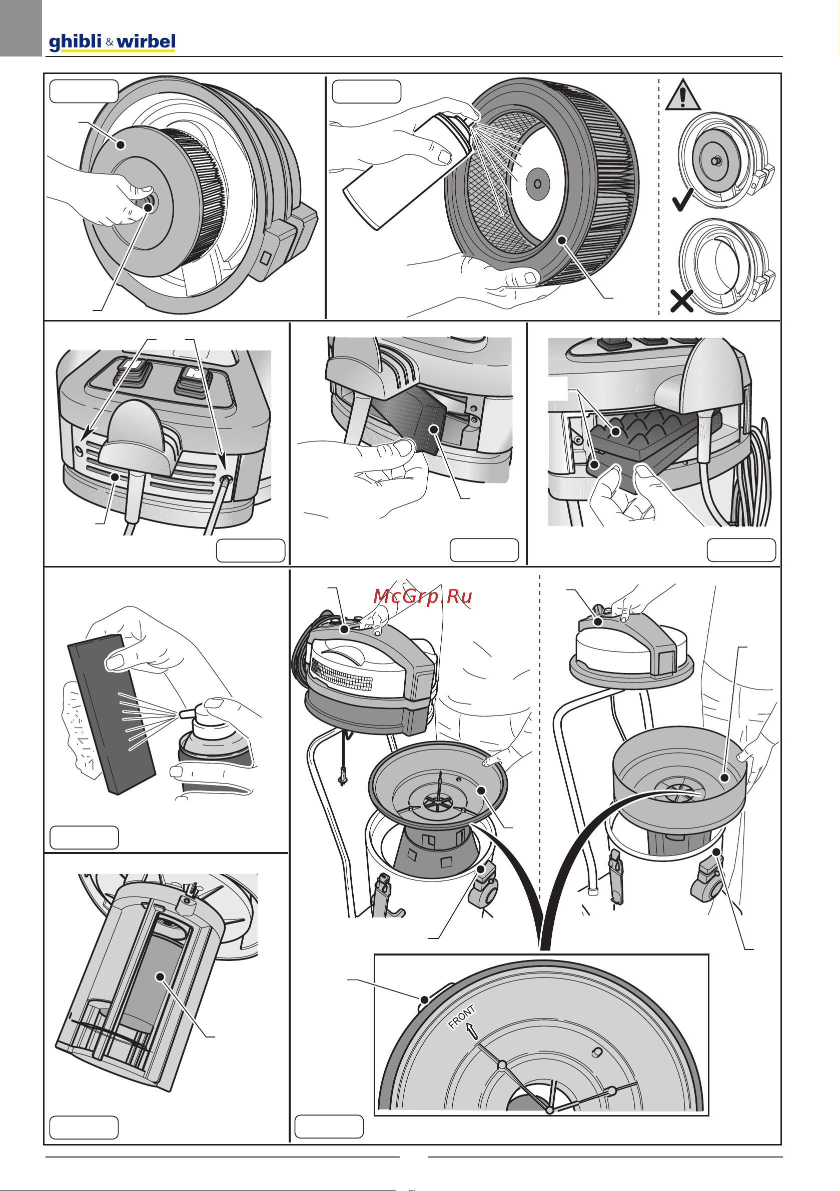 Ghibli&Wirbel POWER WD 50 I UFS 230V EXP GIA/GRI 14594010001 Инструкция к Ghibli&Wirbel POWER WD 22 P 14651210001 онлайн [6/16] 837040