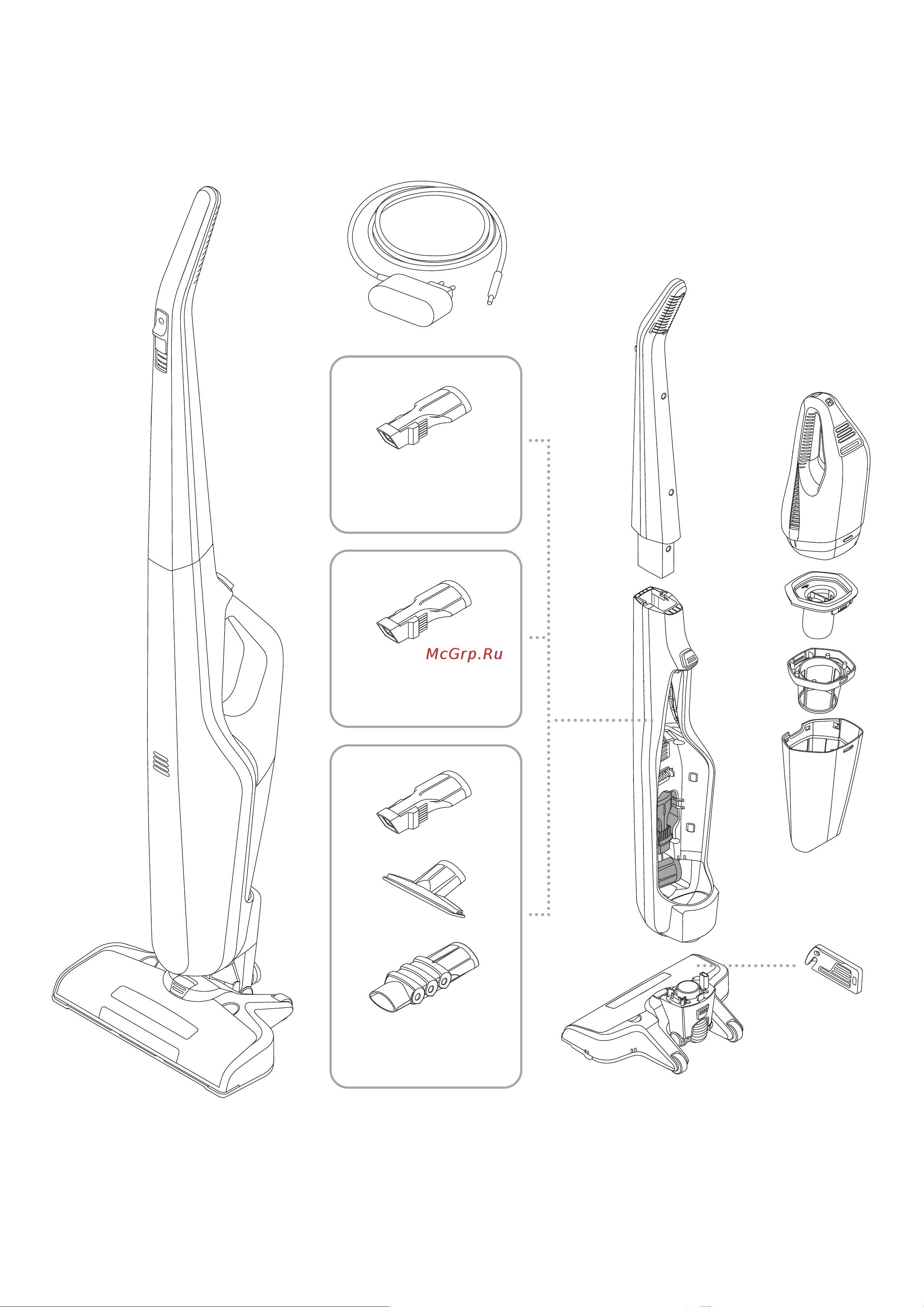 Nilfisk EASY 36VMAX WHITE WITH ACC 128390012 Инструкция к Nilfisk EASY 28VMAX 128390026 онлайн [3/9] 856607