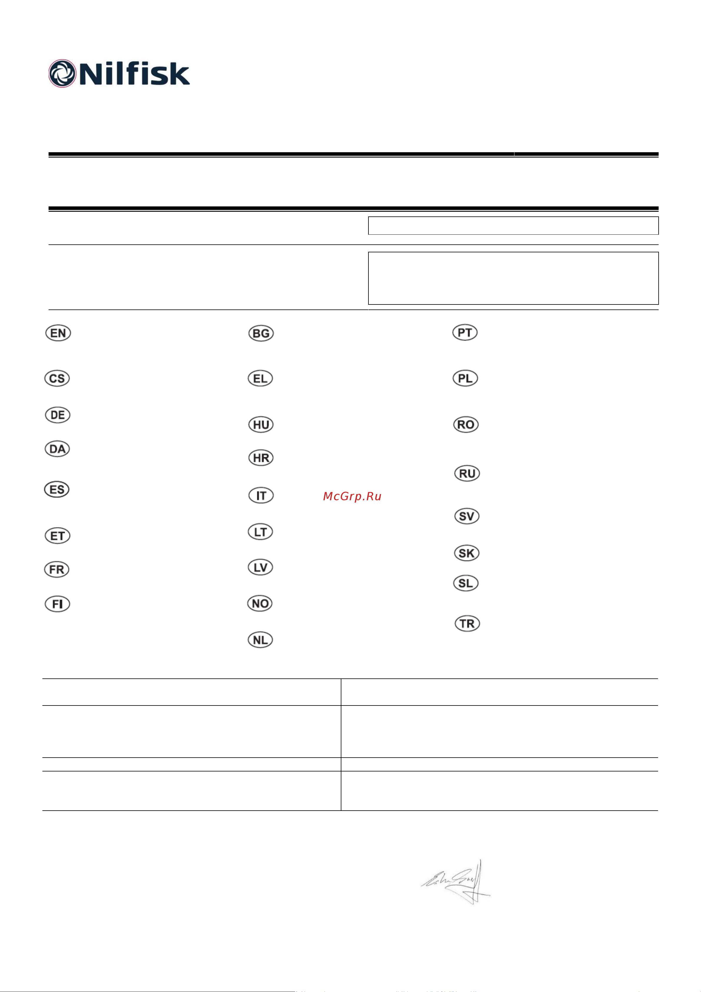 Nilfisk EASY 36VMAX WHITE WITH ACC 128390012 Инструкция к Nilfisk EASY 28VMAX 128390026 онлайн [8/9] 856607