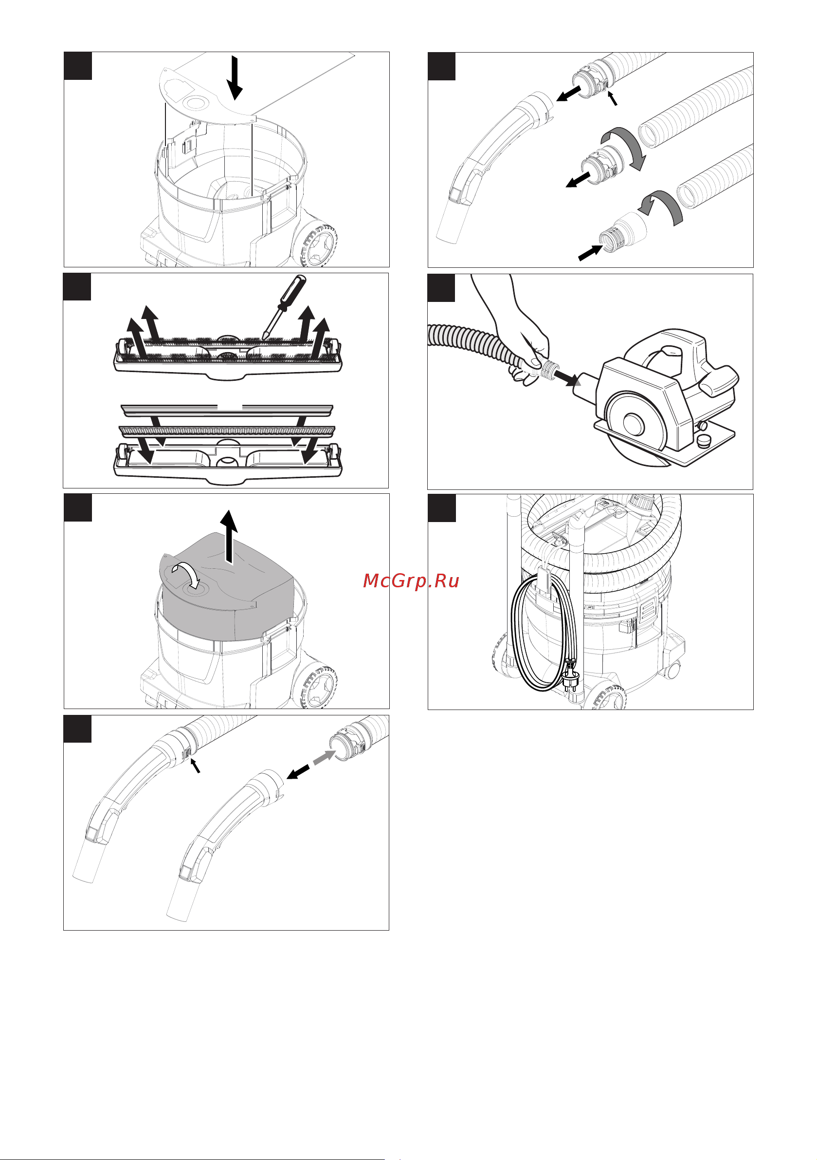 Karcher NT 22/1 Ap Te L 1.378-610 Инструкция к Karcher NT 22/1 Ap Te L 1.378-610 онлайн [4/208] 837100
