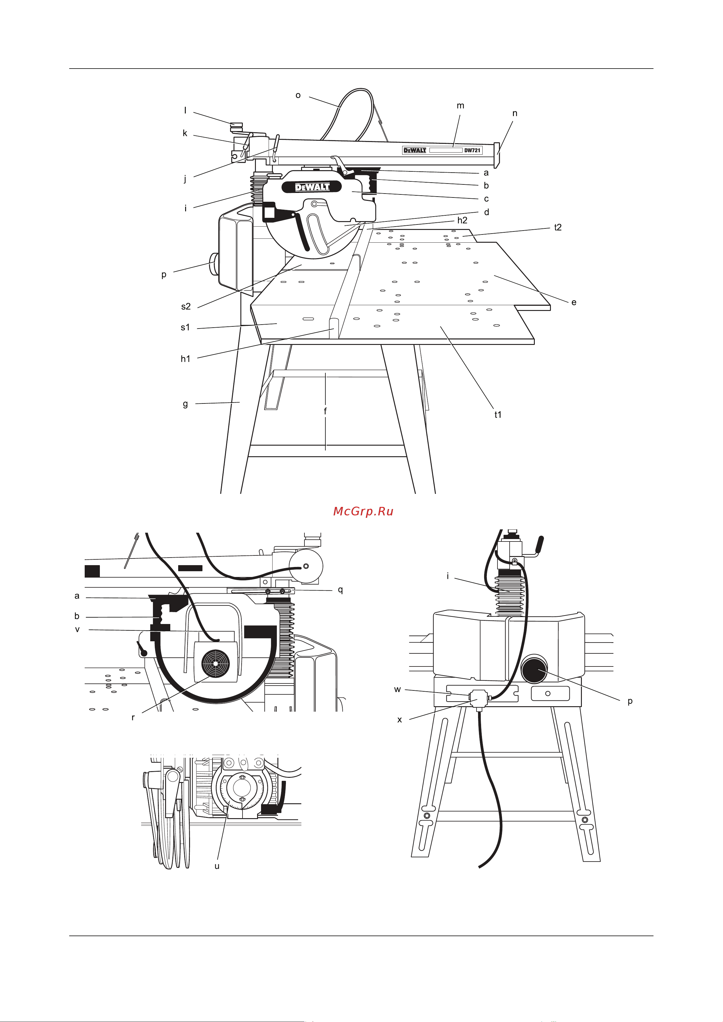 Dewalt DW 721 KN Инструкция к Dewalt DW 721 KN онлайн [3/37] 837156