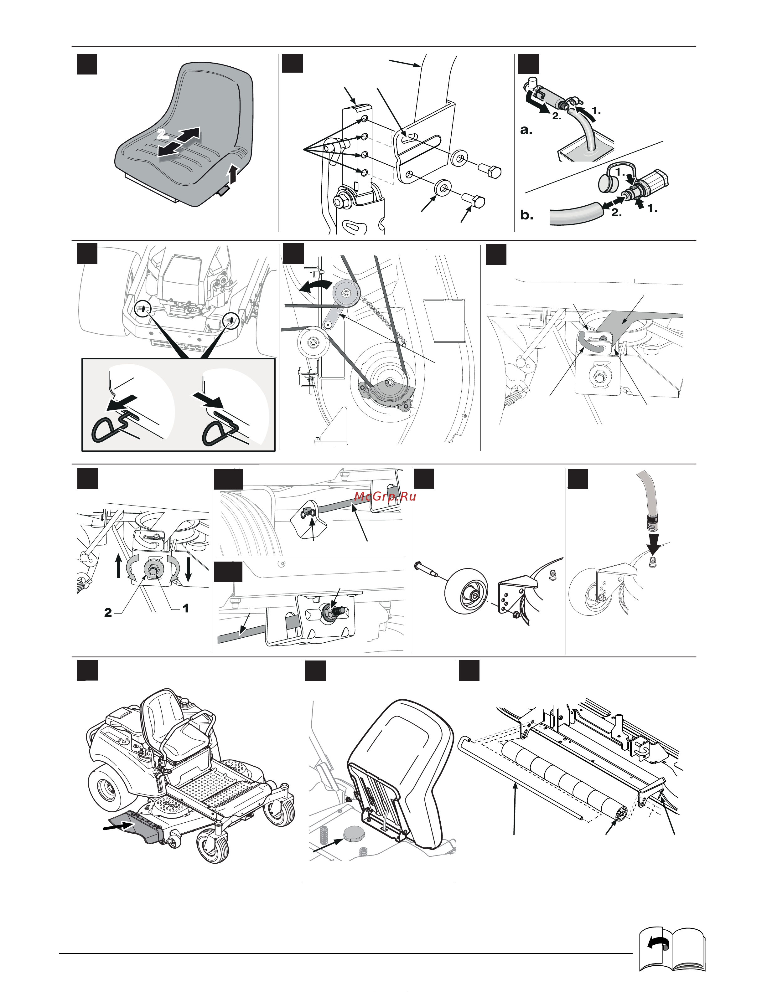 Cub Cadet XZ1 107 17DMCACS603 Инструкция к Cub Cadet XZ1 107 17DMCACS603 онлайн [4/17] 837642