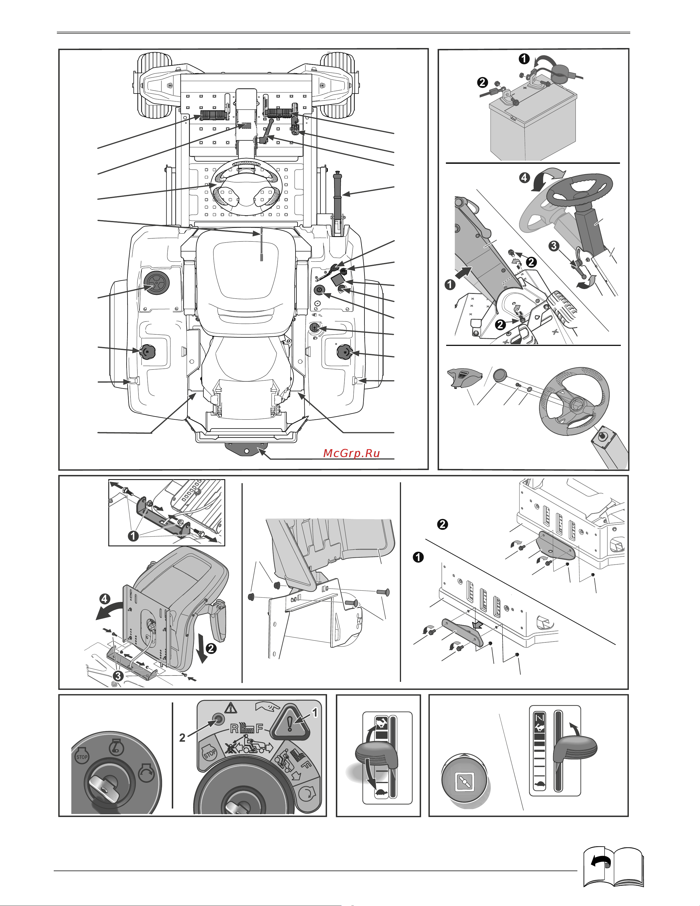 Cub Cadet Z1 137 53BWEFJA603 Инструкция к Cub Cadet Z1 137 53BWEFJA603 онлайн [2/26] 837644