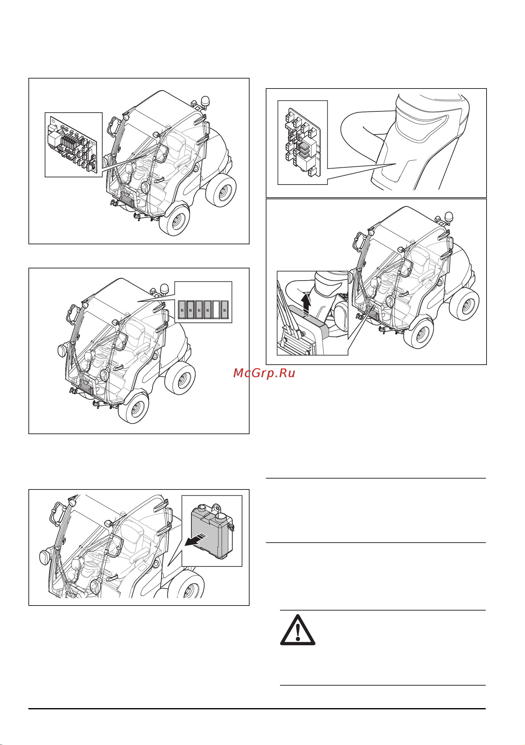 Husqvarna P 525DX с кабиной 9679854-01 Инструкция к Husqvarna P 525DX 9679853-01 онлайн [42/276] 837649