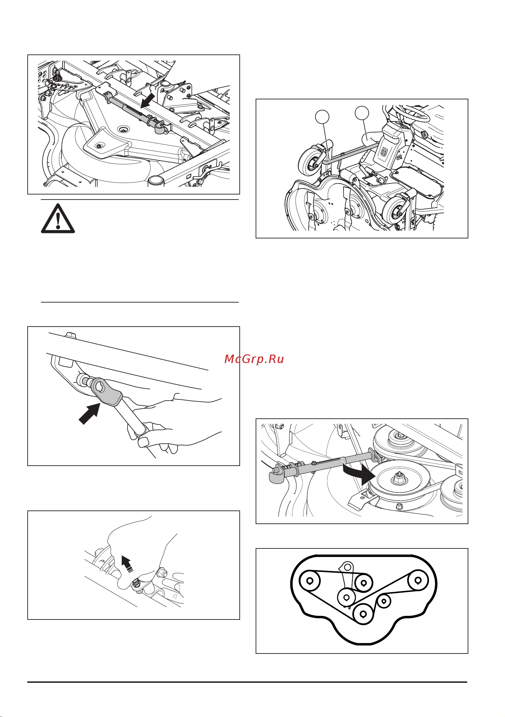 Husqvarna P 525DX с кабиной 9679854-01 Инструкция к Husqvarna P 525DX 9679853-01 онлайн [44/276] 837649