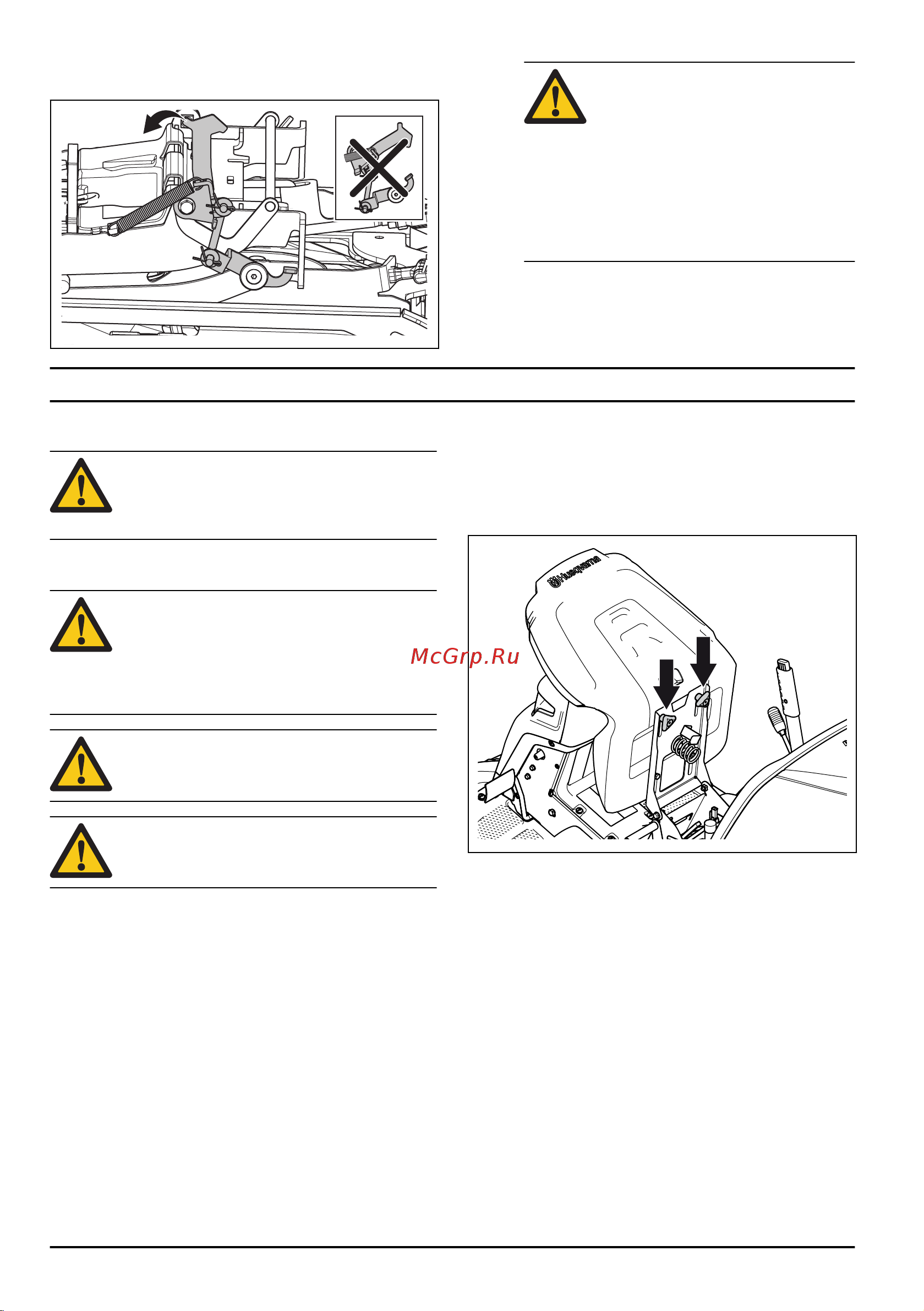 Husqvarna RC320Ts AWD 9676288-02 Инструкция к Husqvarna RC318T 9676287-02 онлайн [16/160] 837655