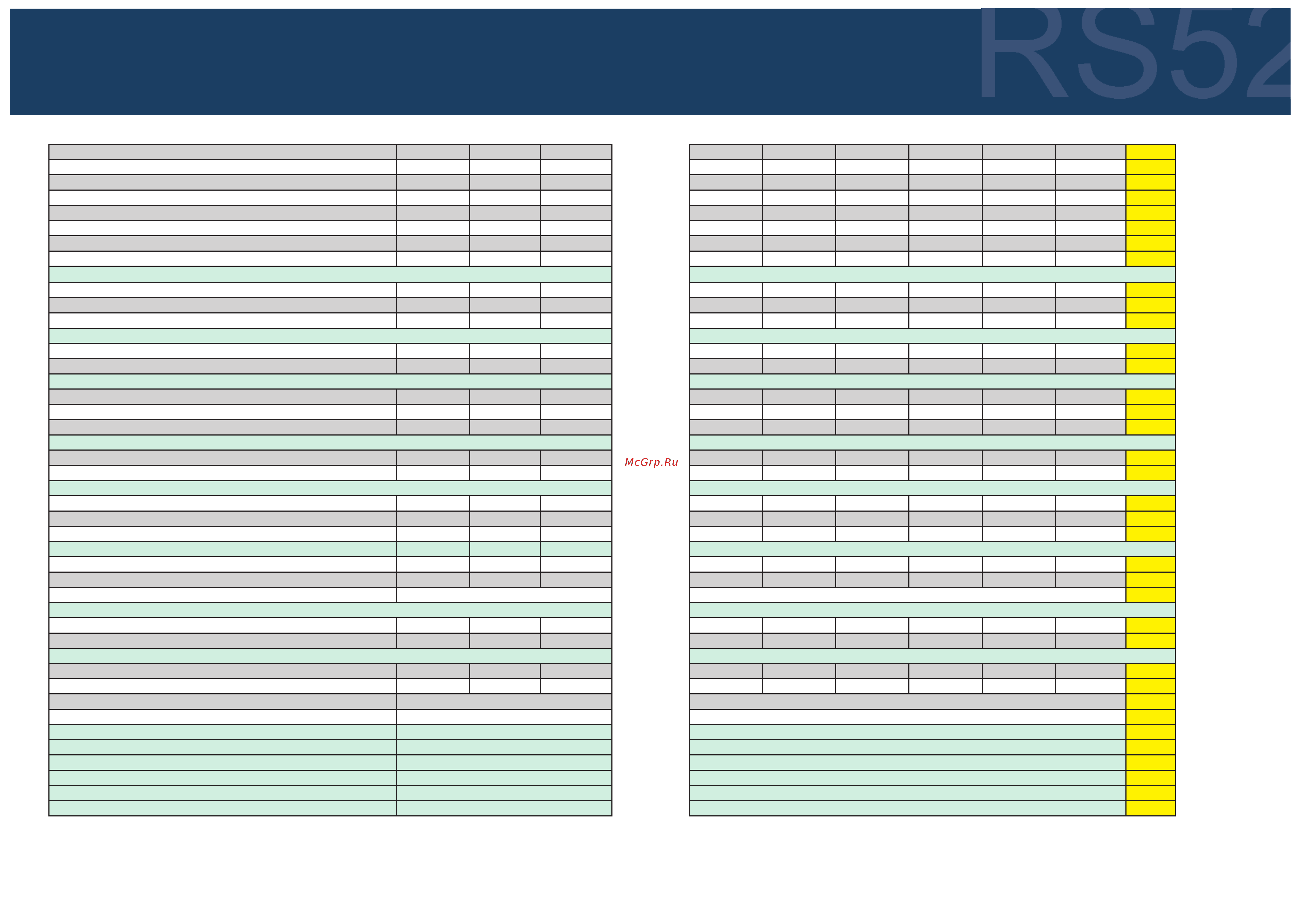 Узола RS52 180.80.60 UR09000190806 Страница каталога онлайн [2/8] 837824