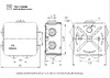 Промрукав для о/п безгалогенная HF 80х80х40 40-0210 эскиз коробки