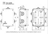 Промрукав для о/п безгалогенная HF черная 120х80х50 1 шт 40-0340-9005 эскиз коробки