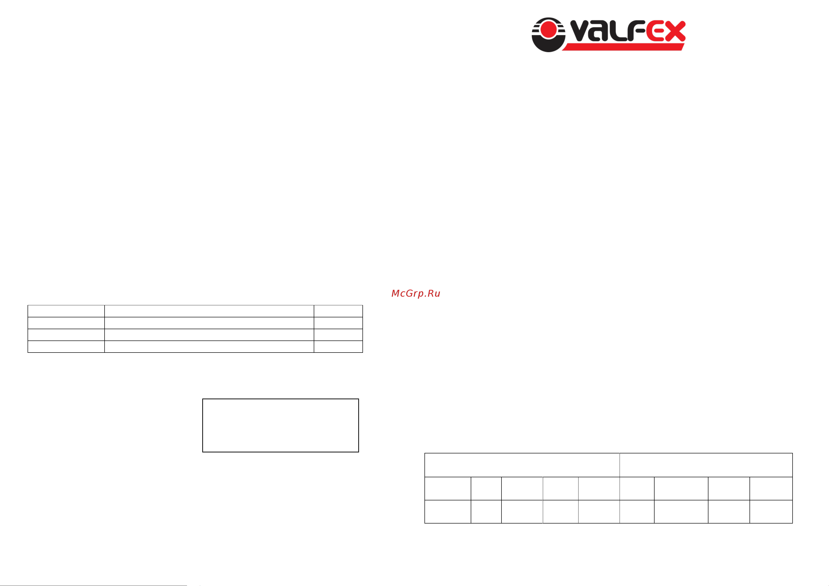 VALFEX BASE L Version 2.0 350, 8 секций, 1056 Вт FB-AG350/8 L Инструкция к товару онлайн