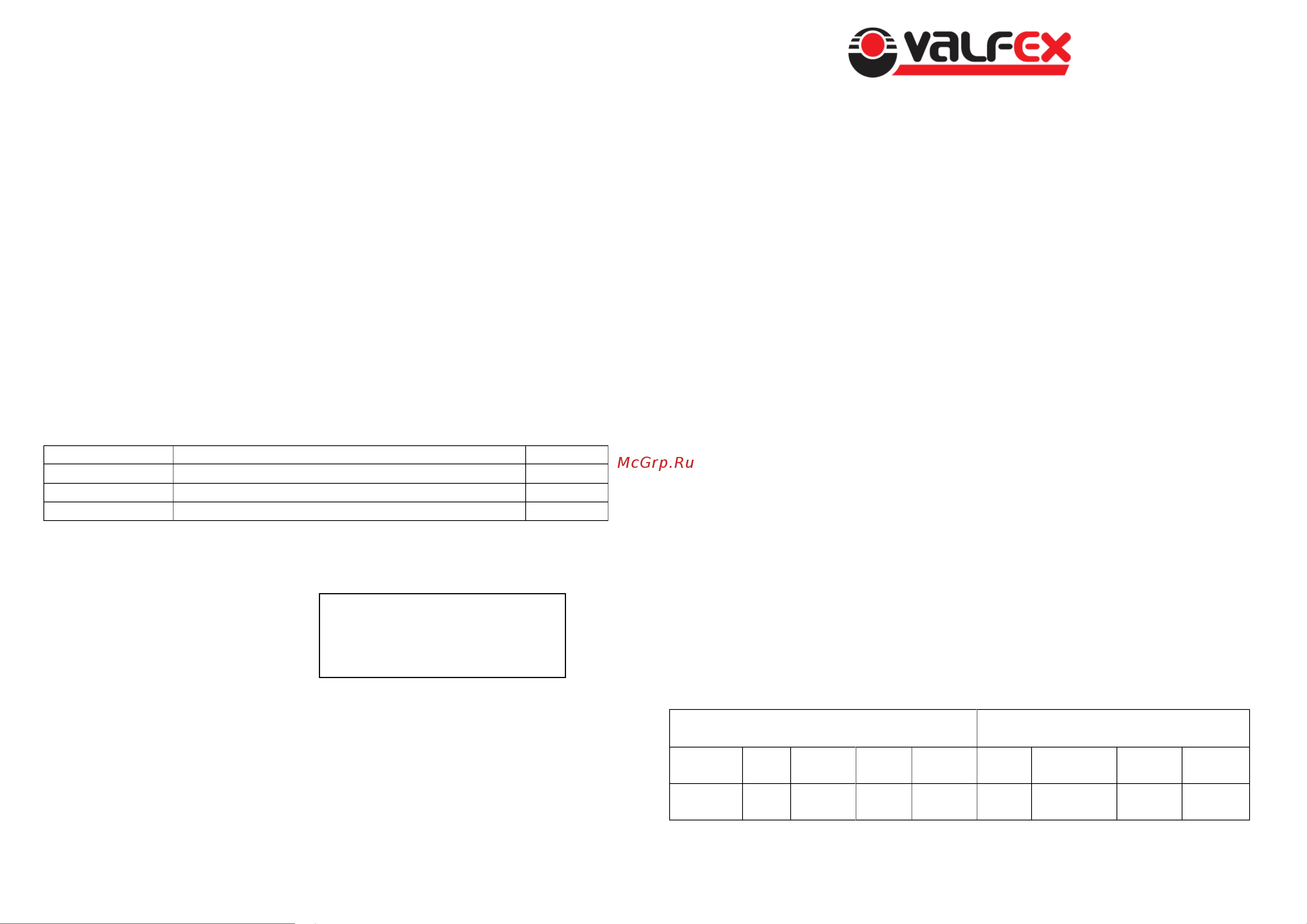 VALFEX OPTIMA L Version 2.0 500, 12 секций, 1500 Вт FB-BQ500A/12 L Инструкция к товару онлайн