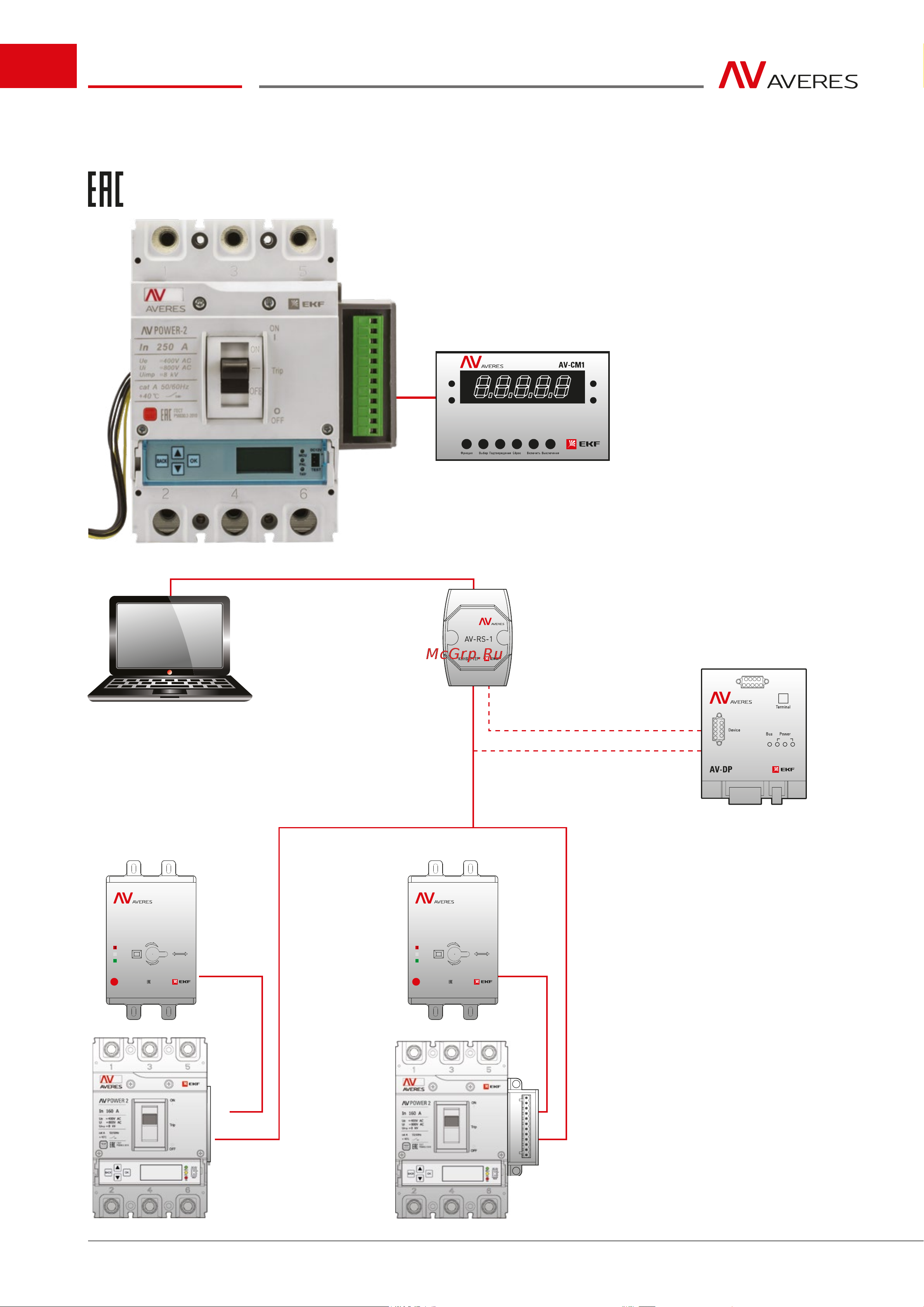 EKF AV POWER-1, K3 для ETU mccb-1-K3-ETU-av Мастер-каталог онлайн