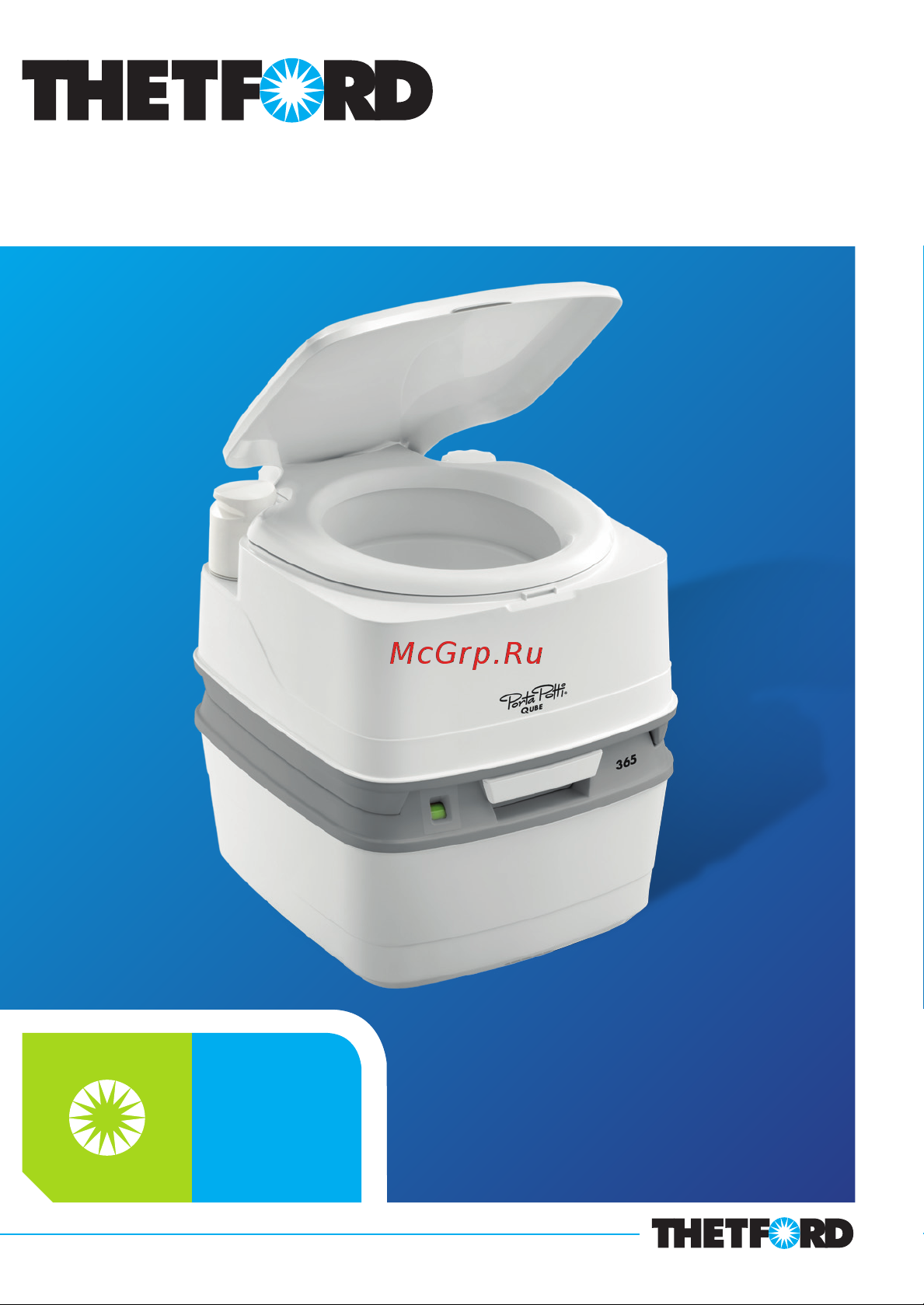 Thetford Porta Potti 365 Qube бежевый 92818 Инструкция к Thetford Porta Potti 365 Qube БЕЛ 92817 онлайн