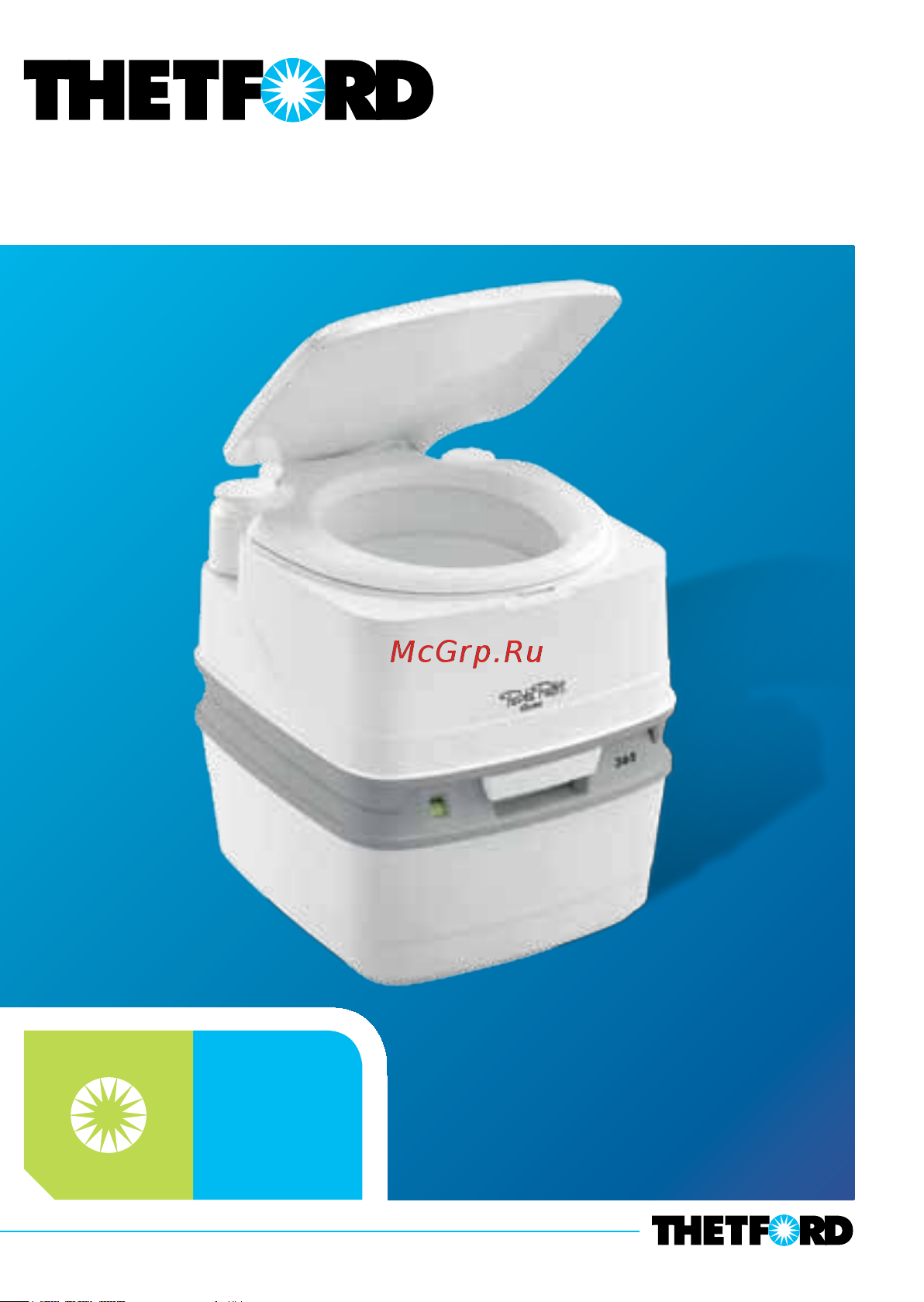 Thetford Porta Potti Qube 365 белый 92820 Инструкция к Thetford Porta Potti Qube 365 онлайн
