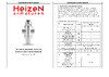 Heizen 1/2 304C Паспорт