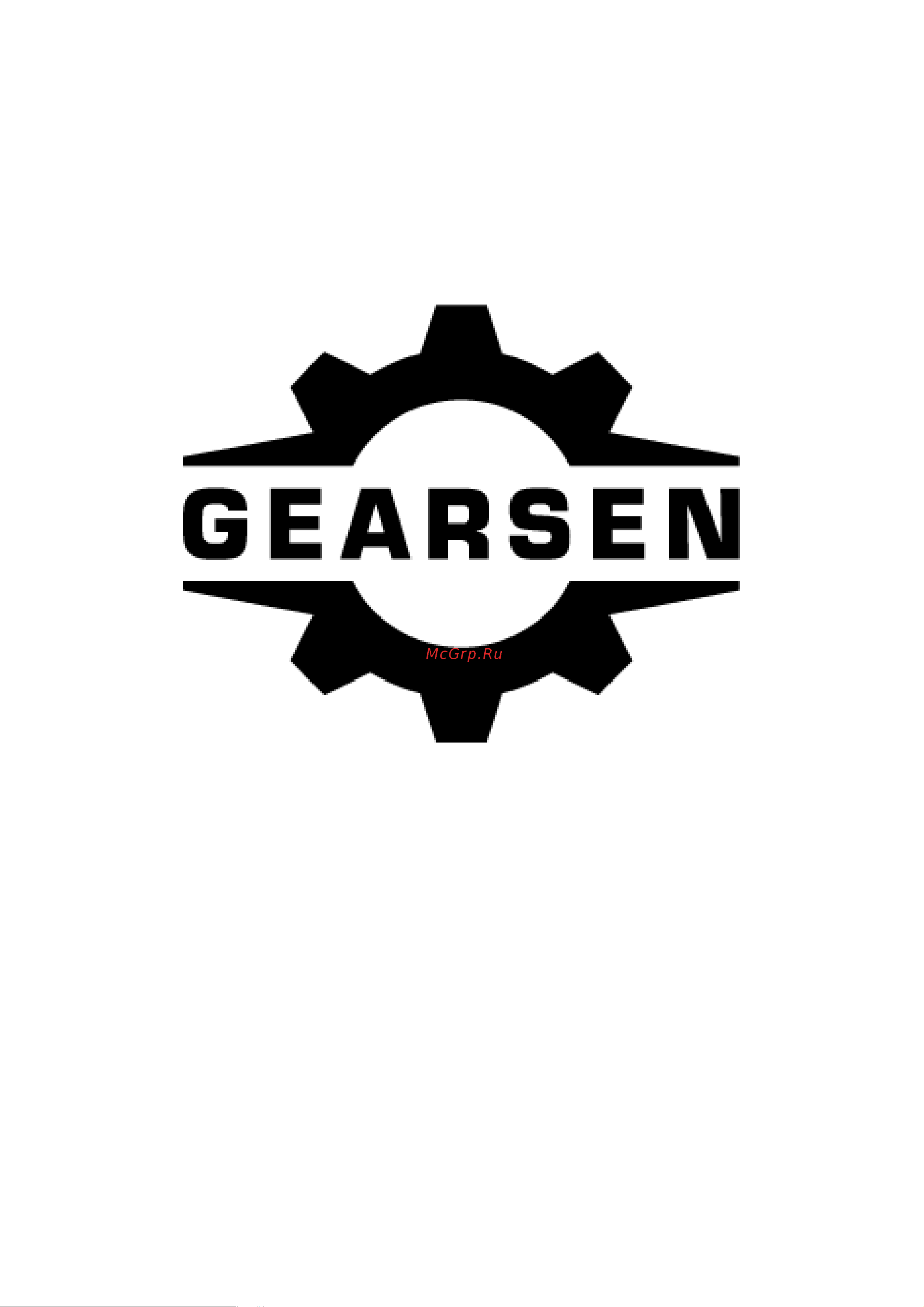GEARSEN 10 т GRJ 100 Инструкция к GEARSEN GRJ 100 онлайн