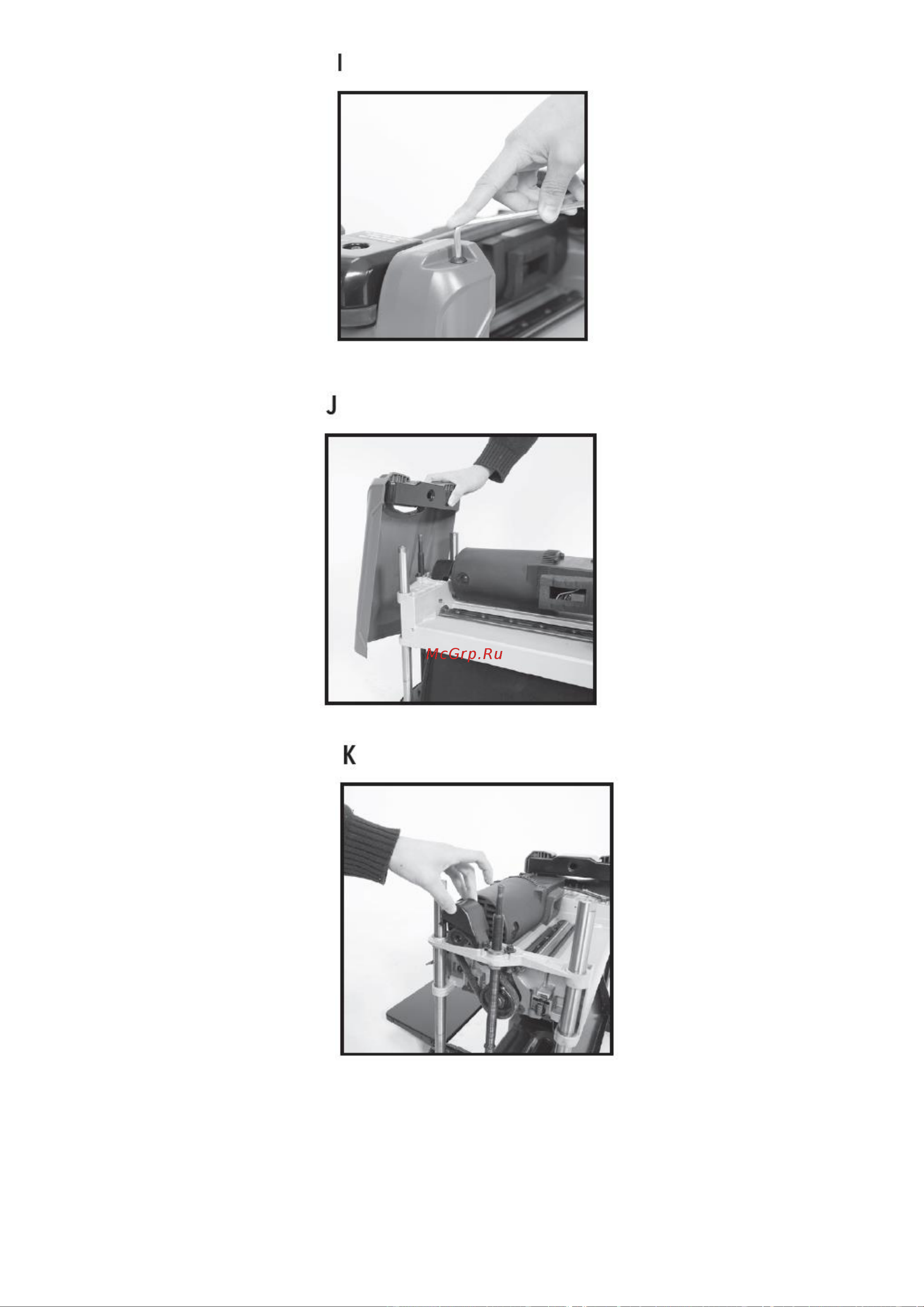 JIB 22141 1,5 кВт, 230 B 0409020273000 Руководство о эксплуатации рейсмусового станка JIB 23116 онлайн [19/29] 838642
