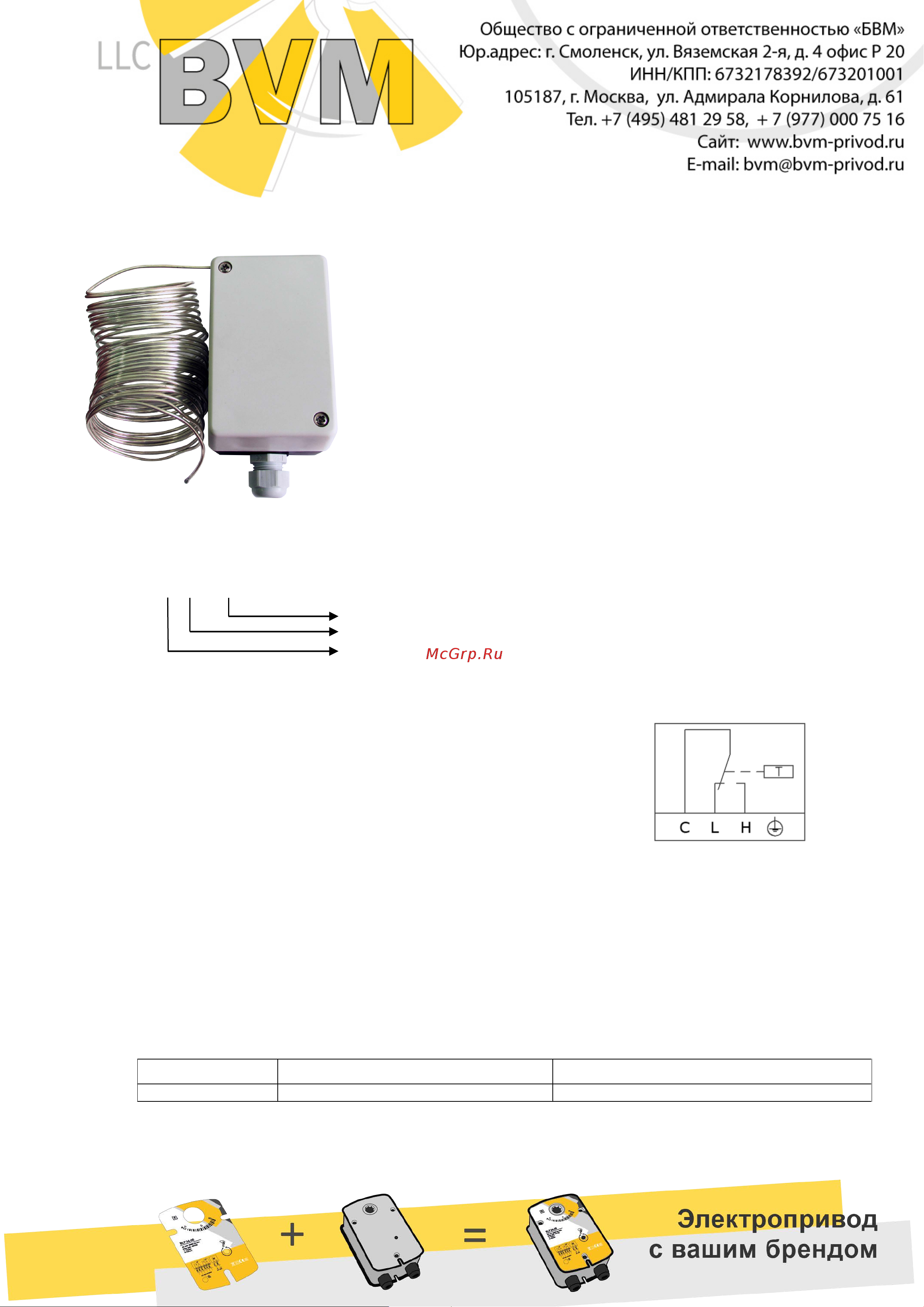 BVM PTC30-6M-FH Паспорт онлайн