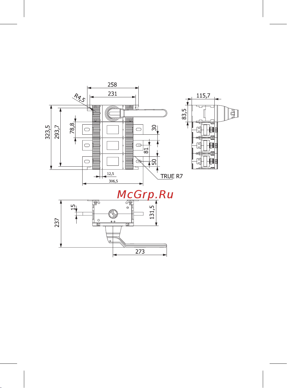 EKF 400A 3P реверсивный без рукоятки управления TwinBlock tb-s-400-3p-rev Инструкция к товару онлайн [10/24] 839619
