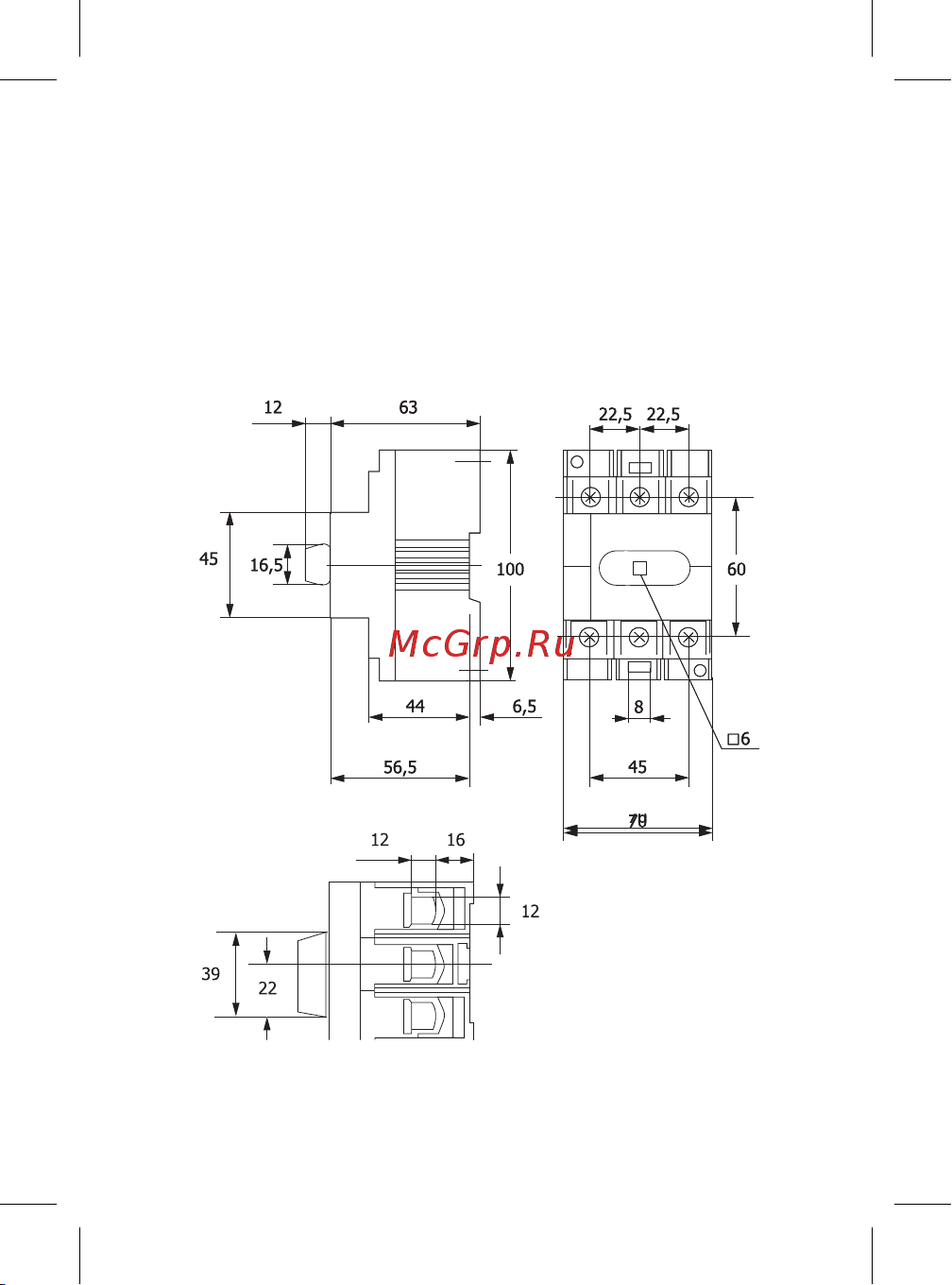 EKF 400A 3P реверсивный без рукоятки управления TwinBlock tb-s-400-3p-rev Инструкция к товару онлайн [6/24] 839619