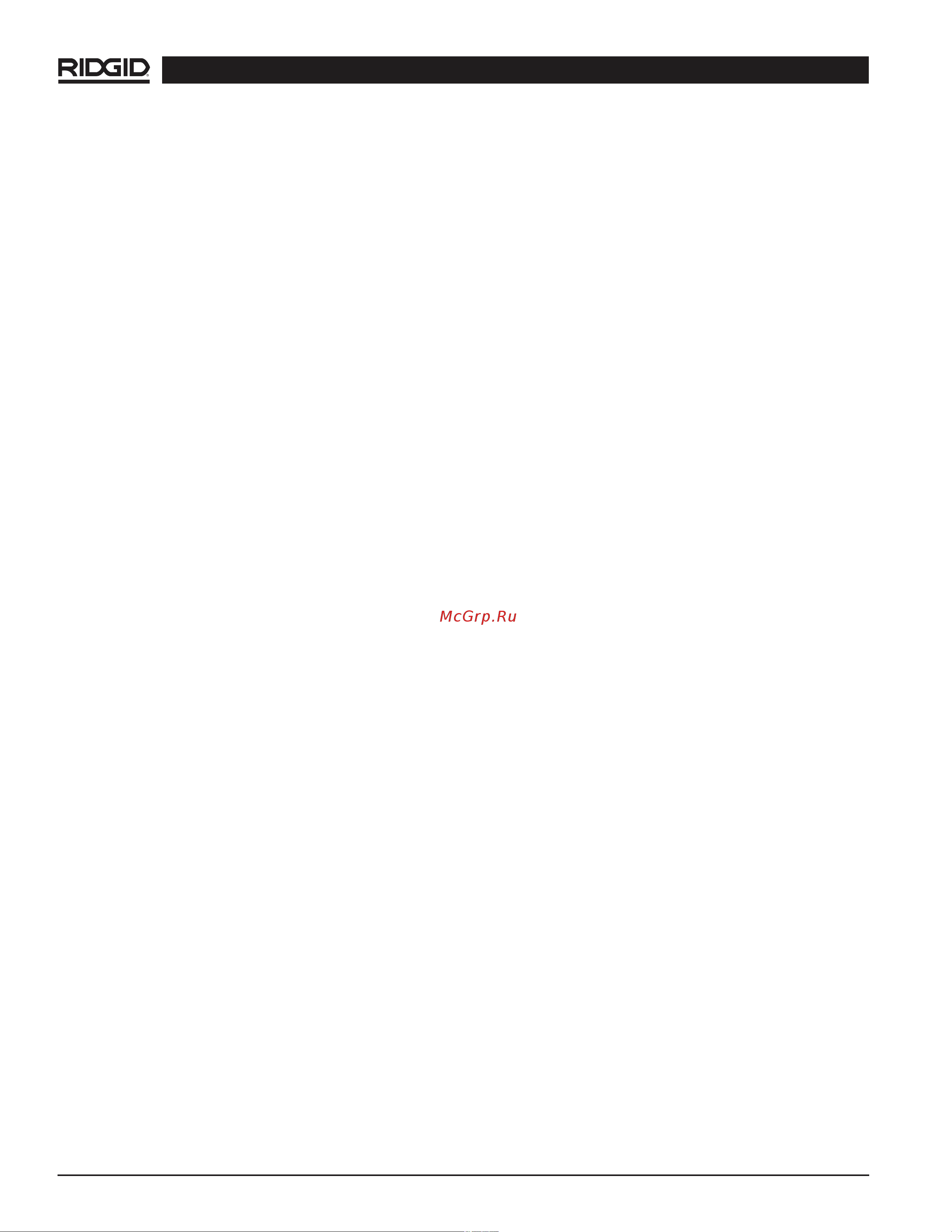 Ridgid Compact 300 50697 (1/2-2) Инструкция к Ridgid 300 Compact 50697 онлайн [2/24] 839213