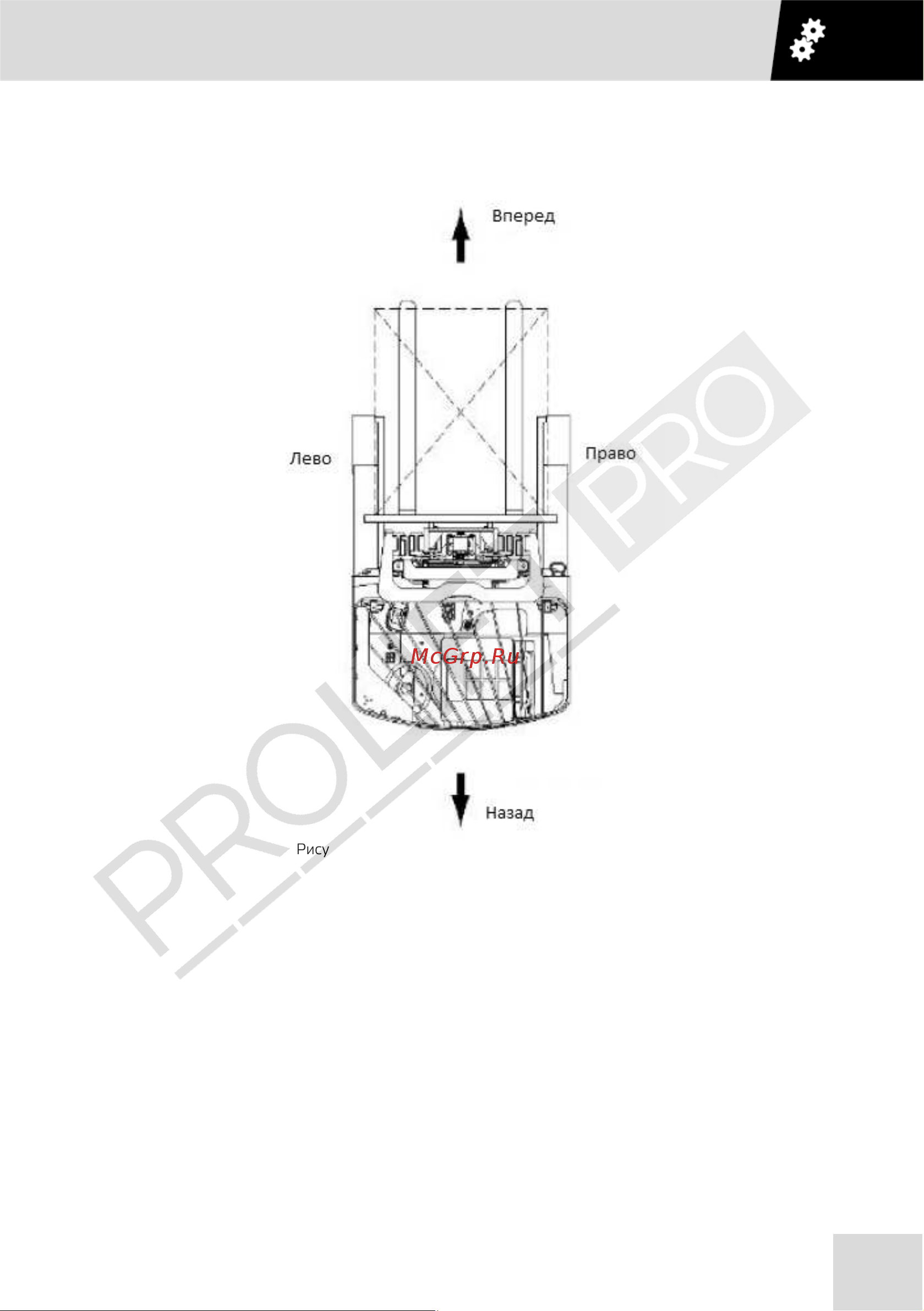 PROLIFT PRO RV16100 грузоподъемность 1600 кг, высота подъема 10000 мм RV 16100 РУКОВОДСТВО ПО ЭКСПЛУАТАЦИИ PROLIFT PRO RV онлайн [23/84] 839330