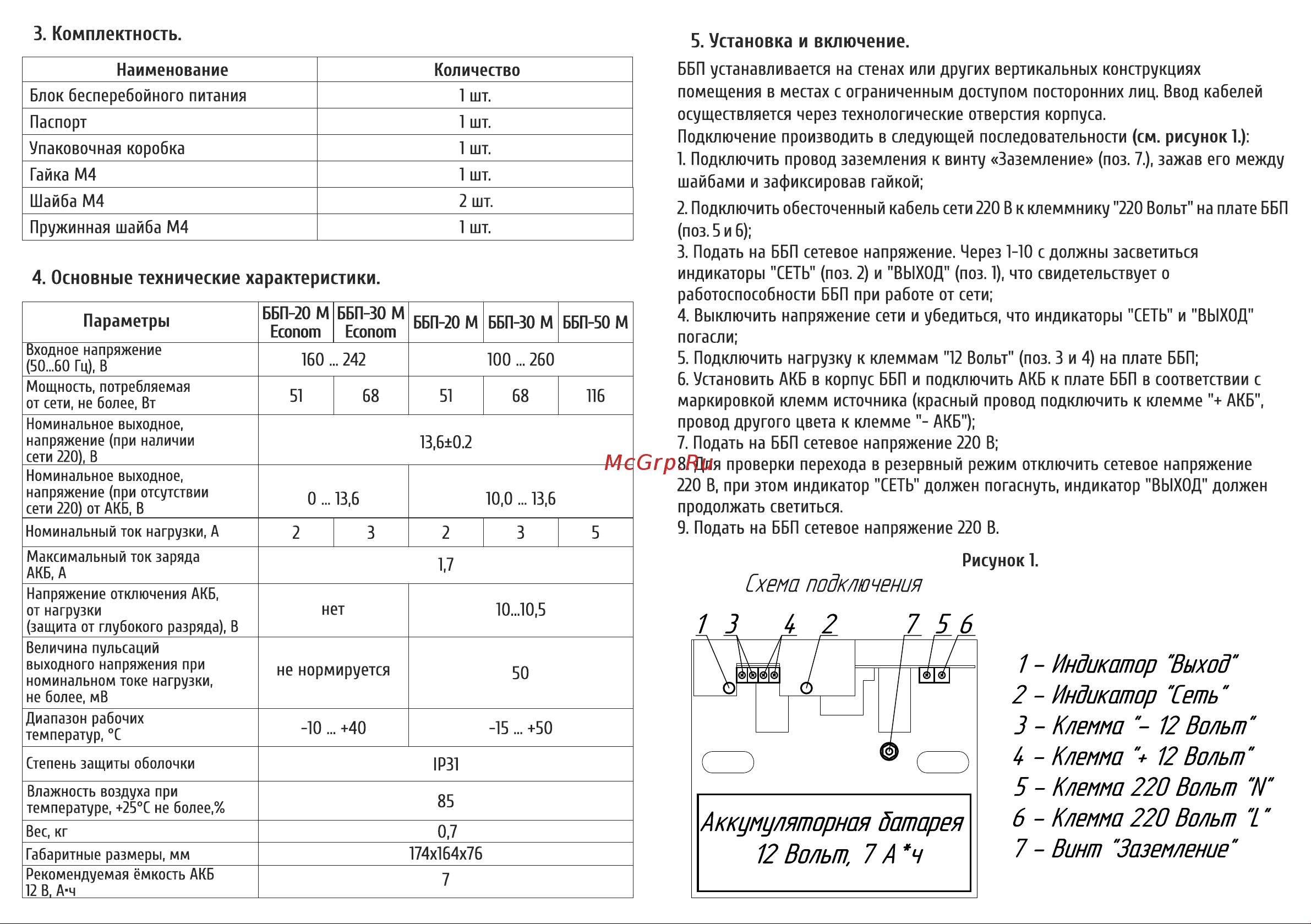 SLT ббп-30 м 11003 Инструкция к товару онлайн [2/2] 839494