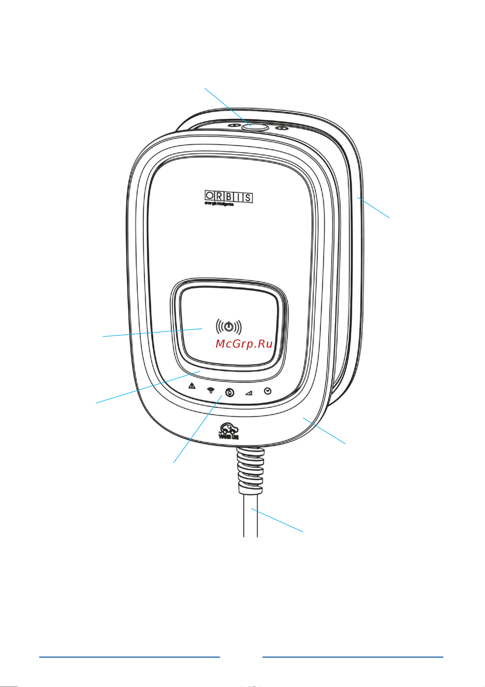 Orbis VIARIS UNI 22 kW 5m T2 WiFi+Ethernet OB94U720HA2 Инструкция к товару онлайн [4/24] 872504
