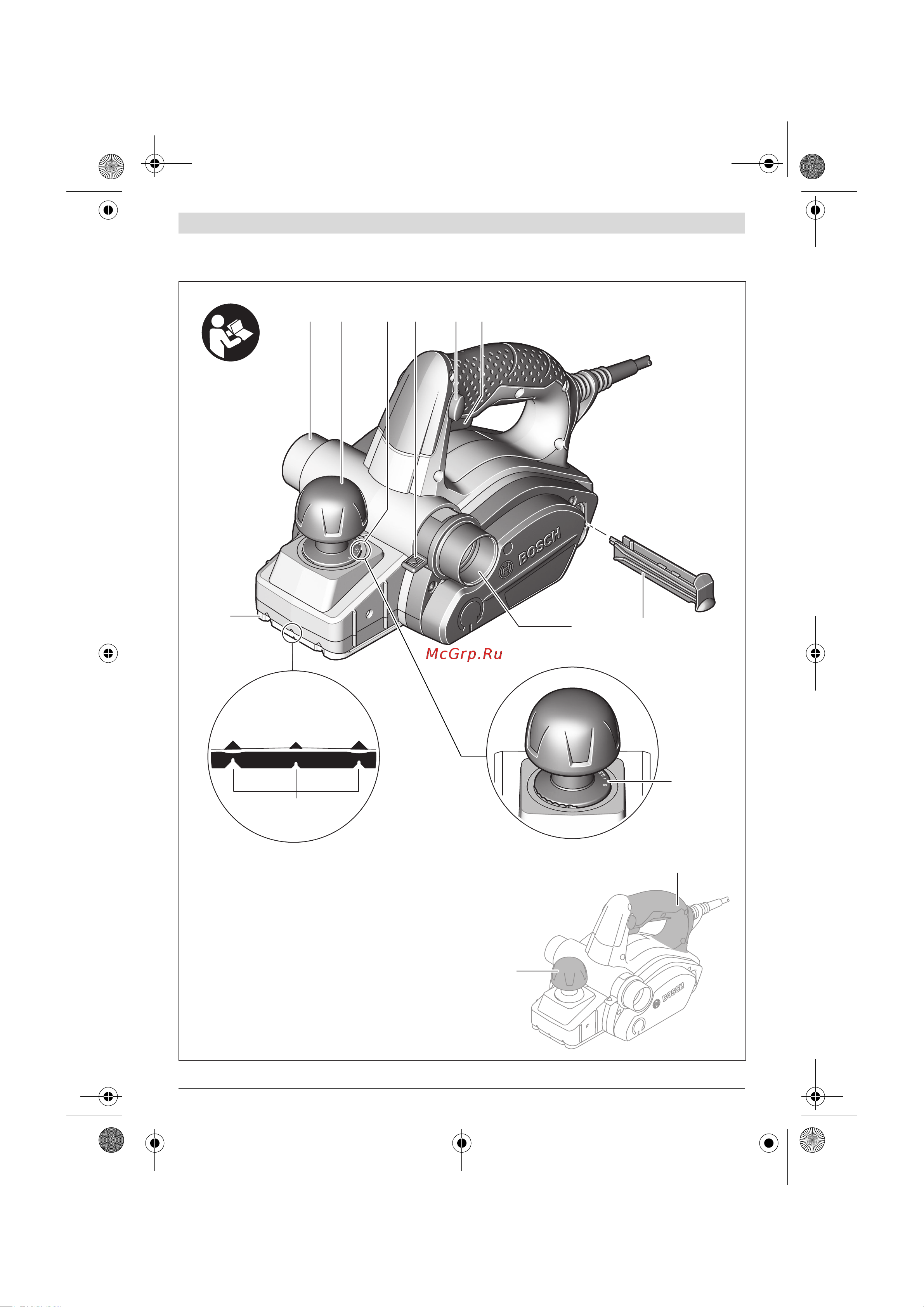 Bosch PHO 2000 0.603.2A4.120 Инструкция к товару онлайн [4/83] 839590