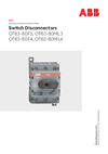 ABB , OT80F3, 3п, с рукояткой, DIN/винт 1SCA105798R1001 Инструкция к товару