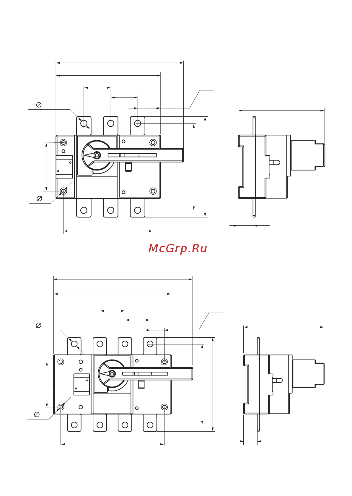 EKF 250A 3P с рукояткой PowerSwitch PROxima psds-250-3 Инструкция к товару онлайн [6/16] 839639