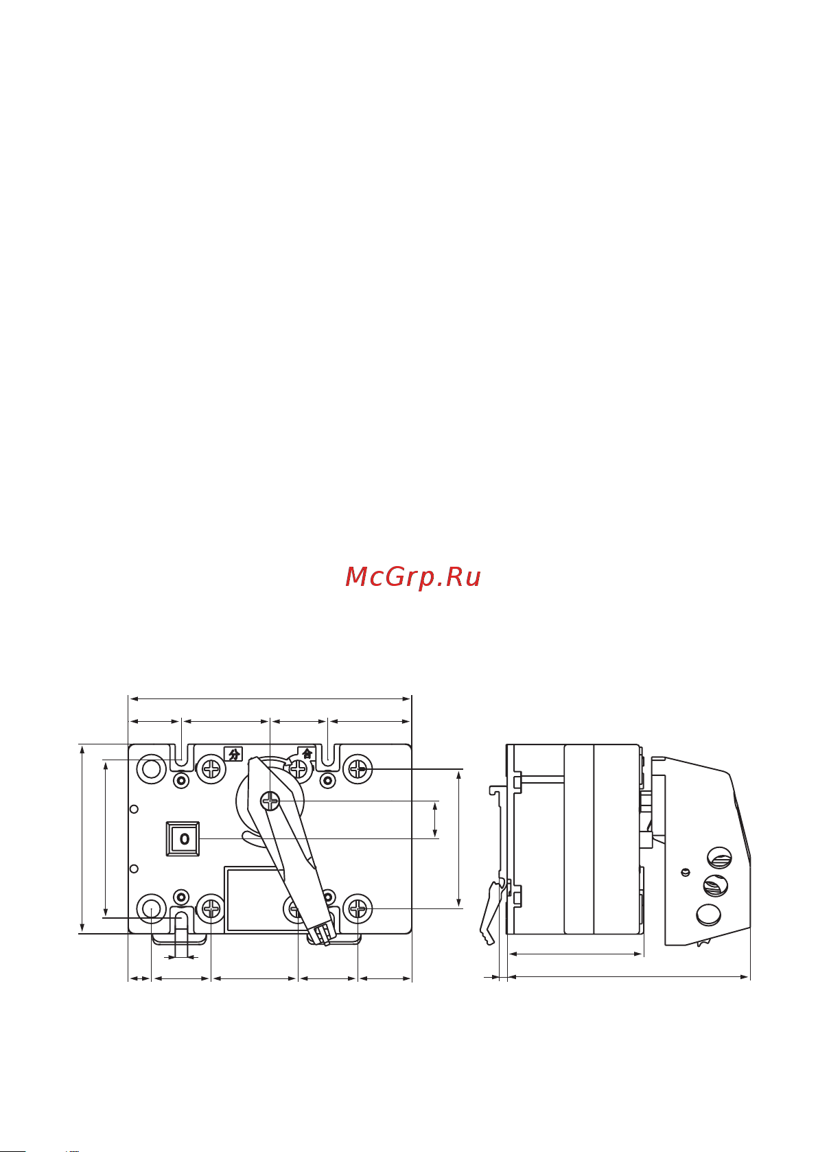 EKF 63A 3P с рукояткой PowerSwitch PROxima psds-63-3 Инструкция к товару онлайн [4/12] 839642