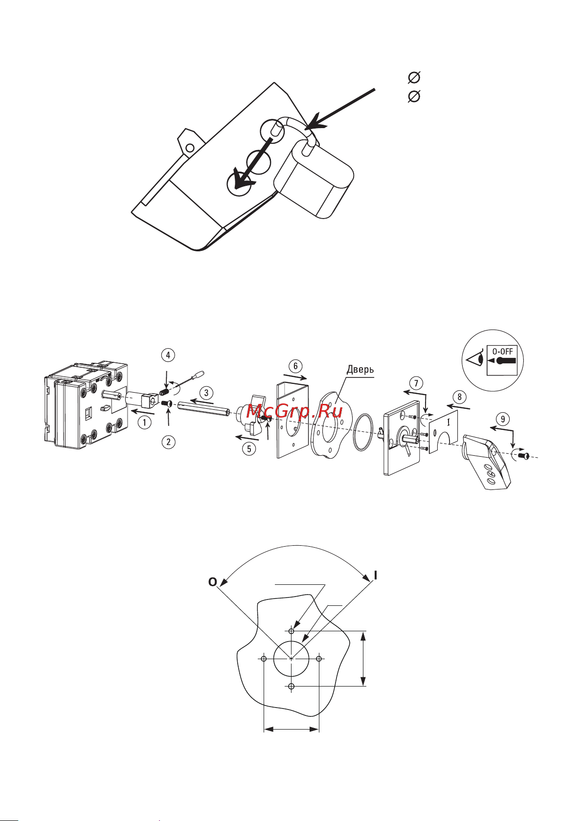 EKF 63A 3P с рукояткой PowerSwitch PROxima psds-63-3 Инструкция к товару онлайн [8/12] 839642