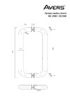 AVERS HC-0901-25/300-INOX 28062 Эскиз