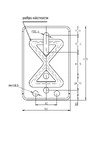 HITCH HW 500 кг, лента 10 м SZ073173 Чертеж