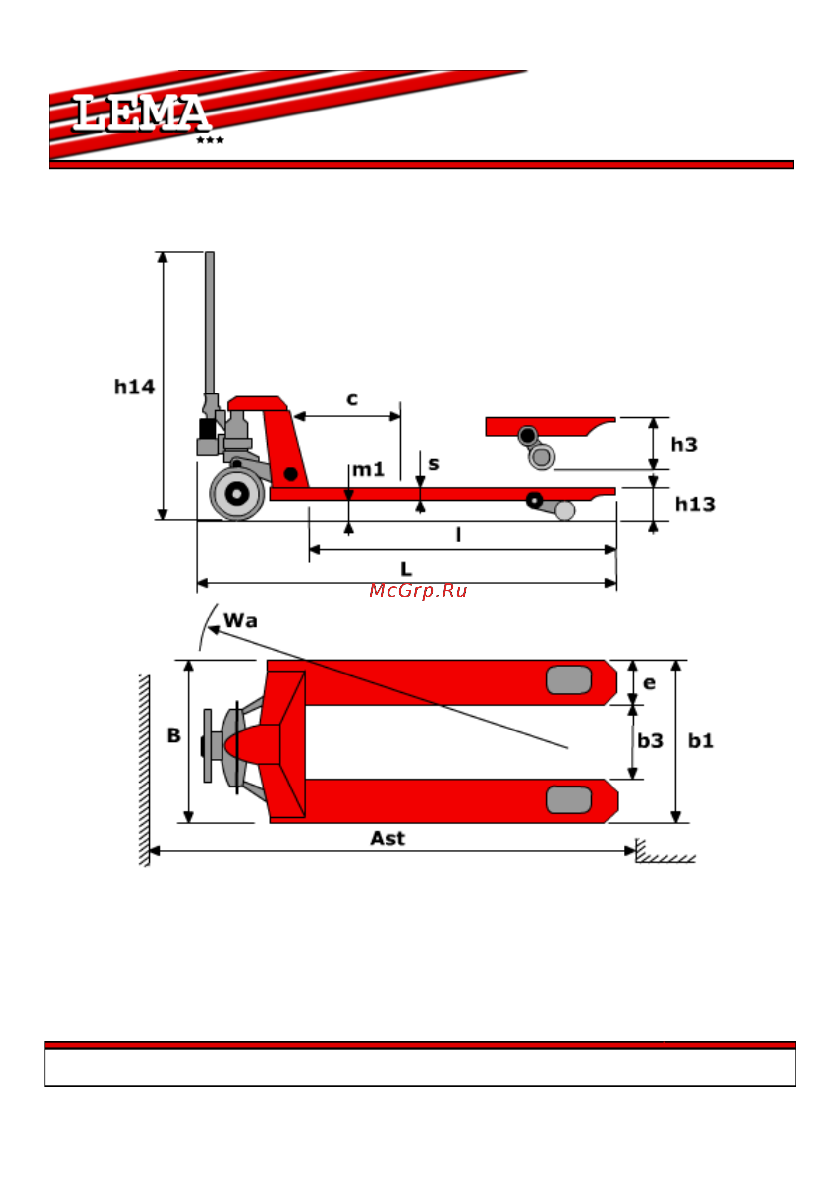 Lema LM 20 10401 Инструкция к рохле LEMA LM 20 10401 онлайн [12/33] 839683