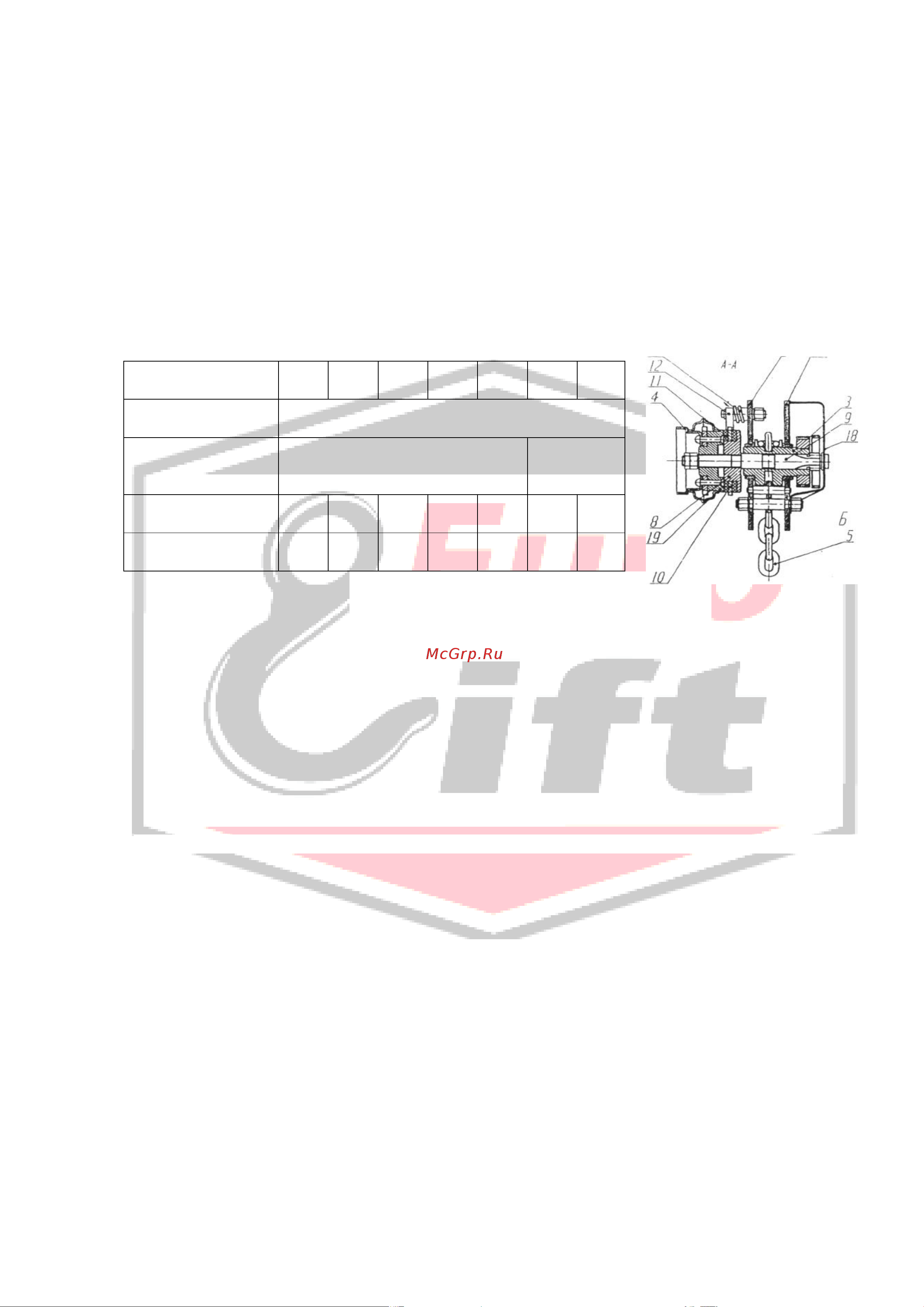 Euro-lift HLB 200 ТРР 2/3 (2т, 3м) Инструкция к тали EURO-LIFT HLB 050 636 онлайн [2/3] 839746