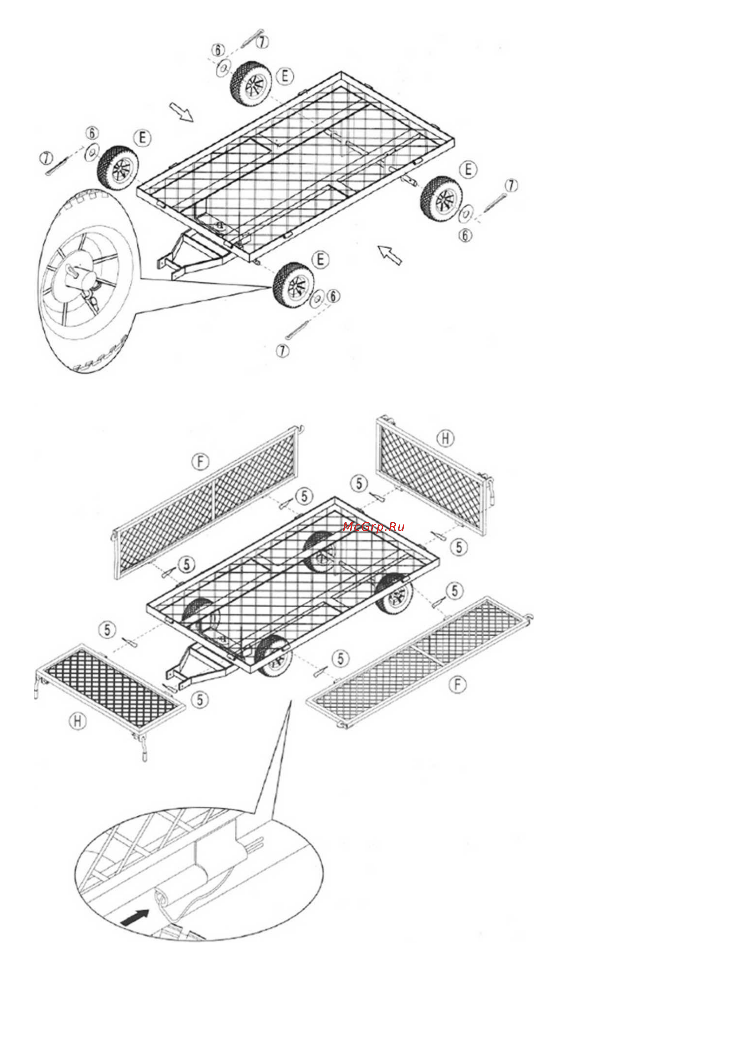 FUXTEC FX-GW350 Инструкция по сборке онлайн [4/4] 839758