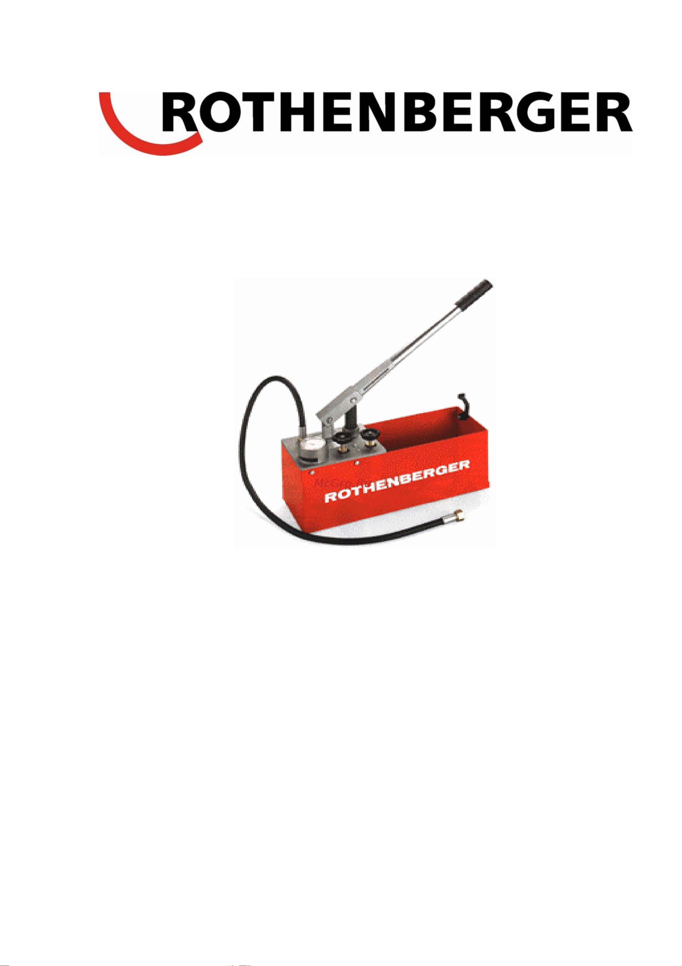 Rothenberger RP 50S 60200 Инструкция к Rothenberger RP 50S 60200 онлайн