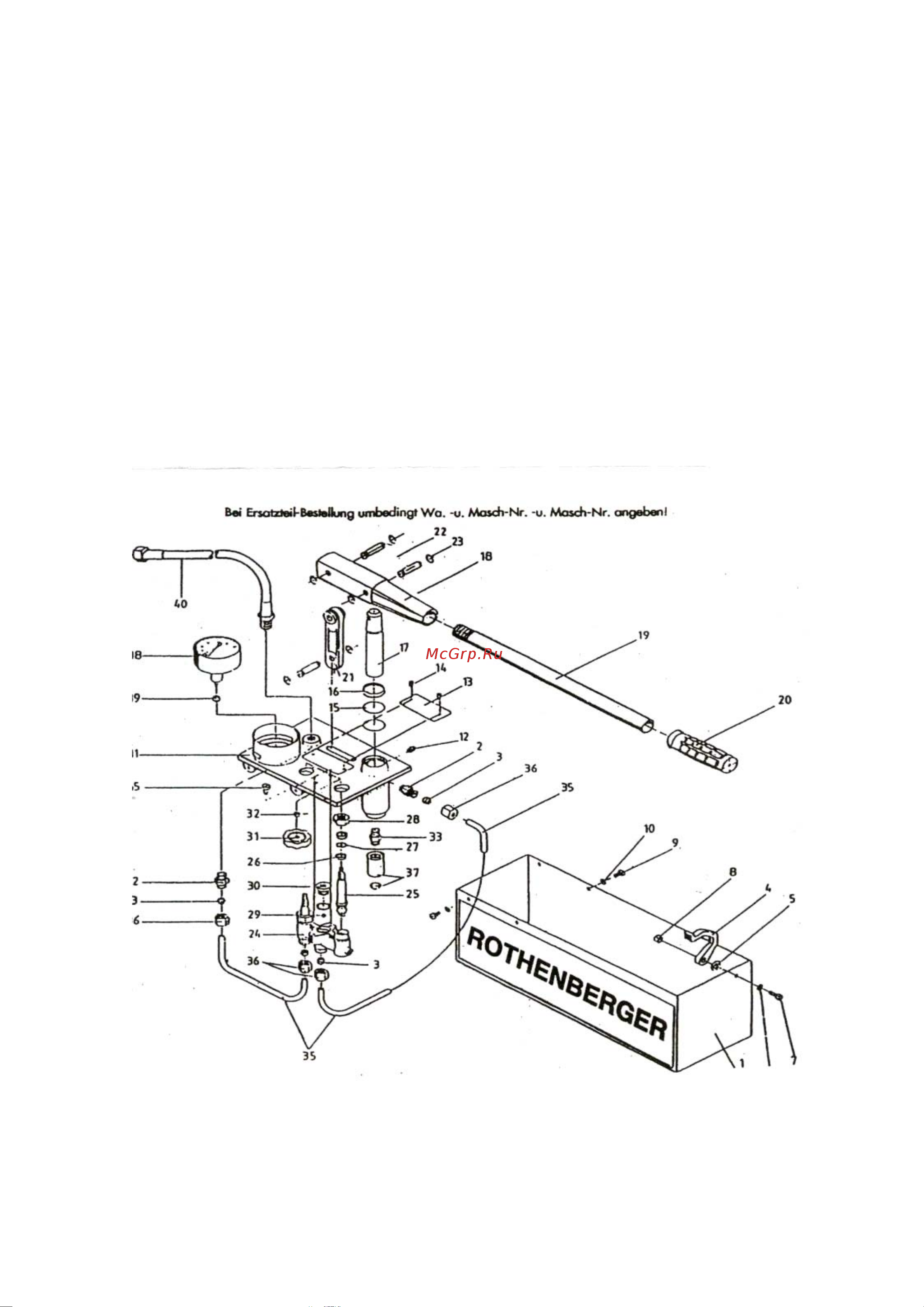 Rothenberger RP 50S 60200 Инструкция к Rothenberger RP 50S 60200 онлайн [2/2] 839941