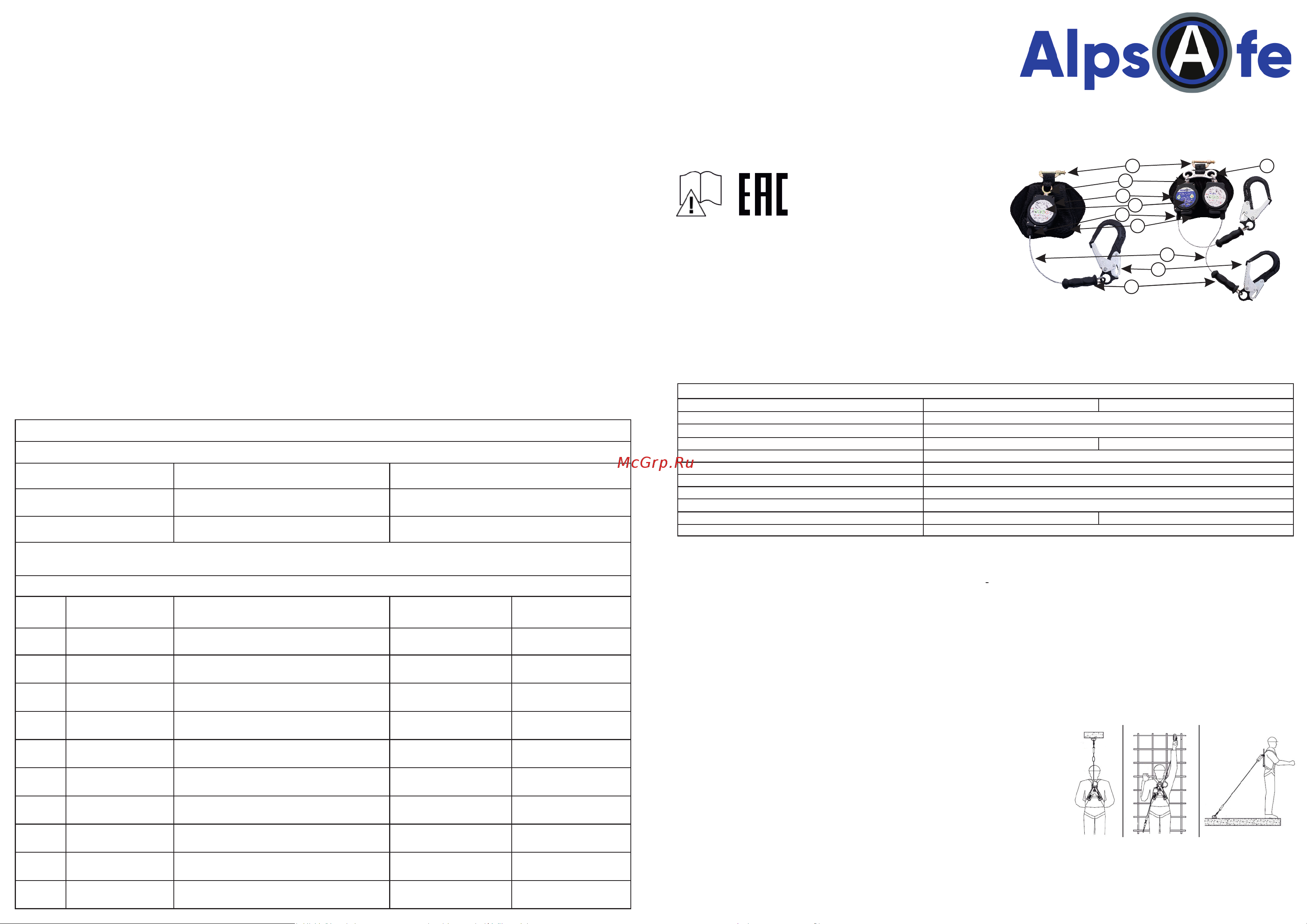 Alpsafe МИНИБЛОК BLK2 Инструкция онлайн
