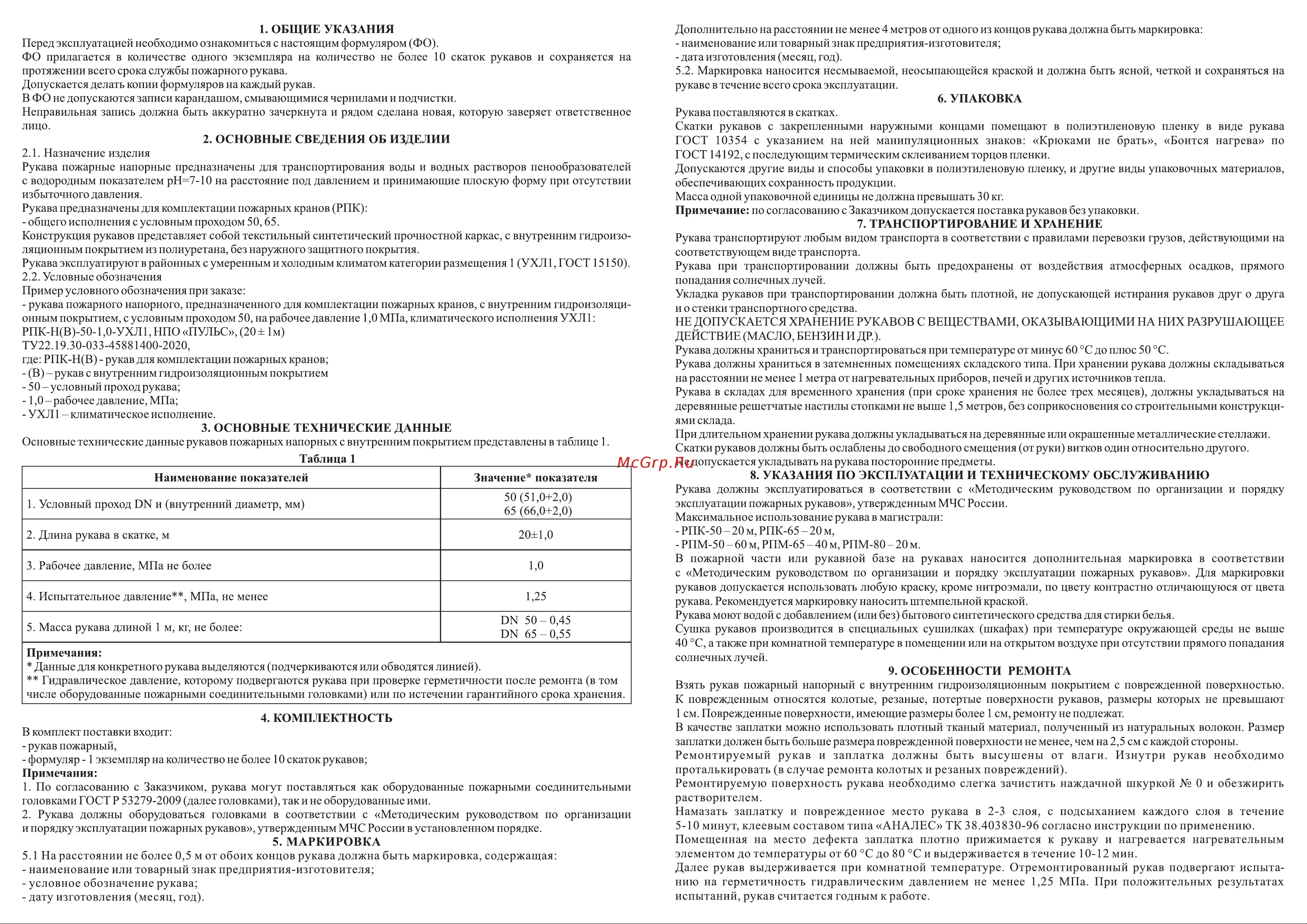 НПО ПУЛЬС 5701010100015 Инструкция онлайн [2/2] 840079