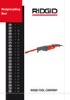 Ridgid RS-570 63733 Инструкция к товару