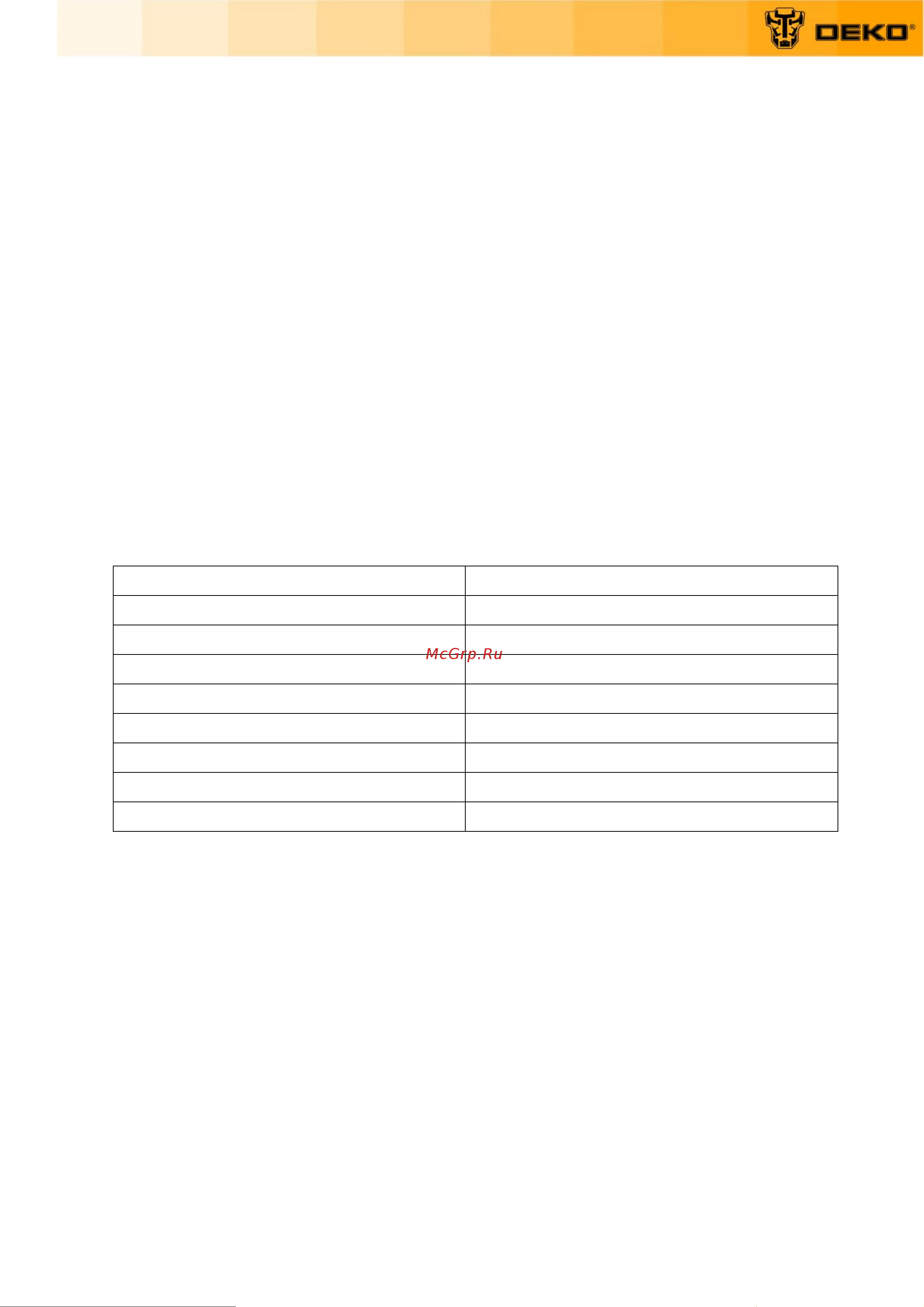 Deko DKBL21 20 В, 2x4.0 А*ч 063-4361 Инструкция по эксплуатации онлайн [3/17] 840296
