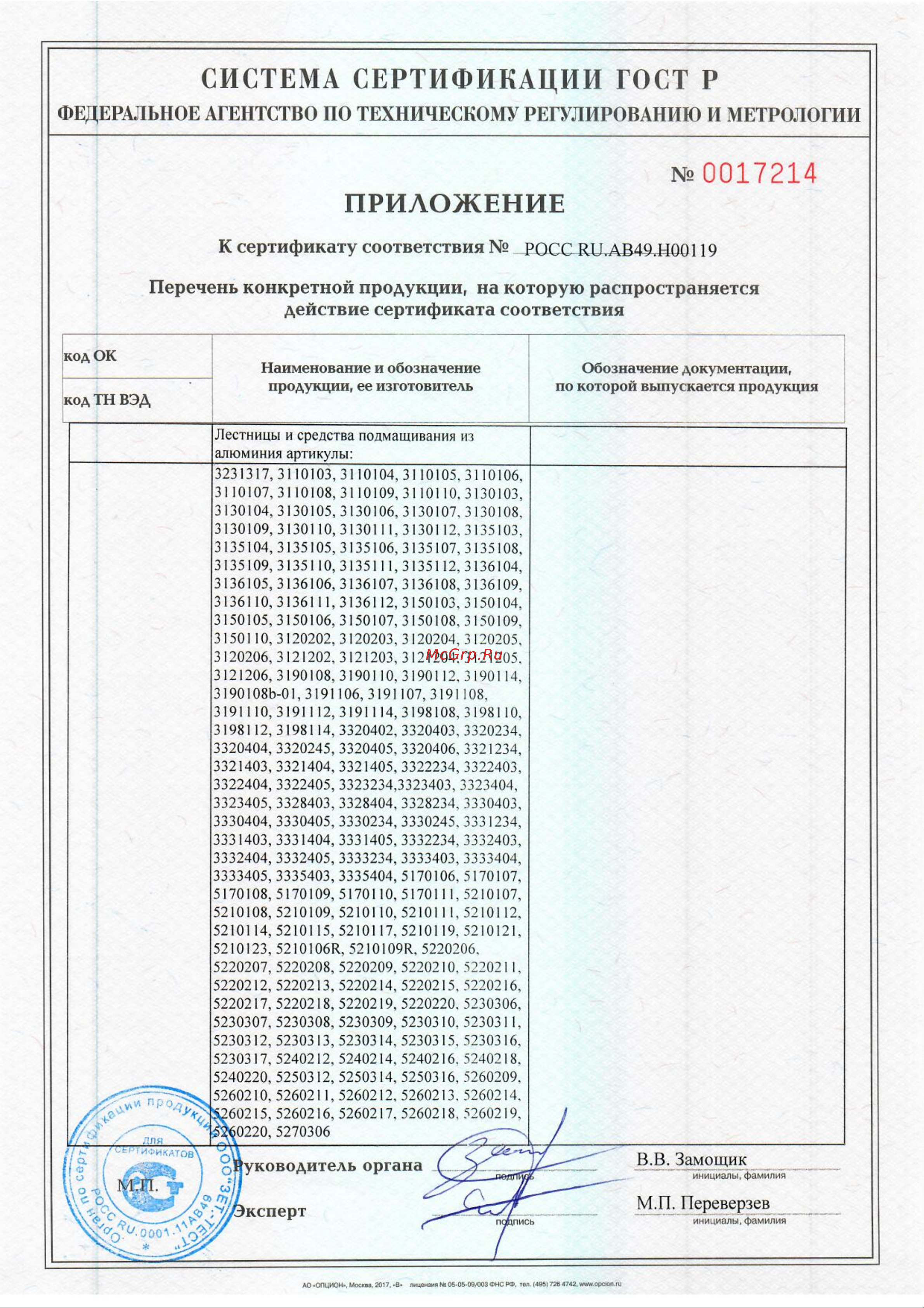 Новая Высота NV3191 1x8 3191108 СЕРТИФИКАТ онлайн [3/9] 840316